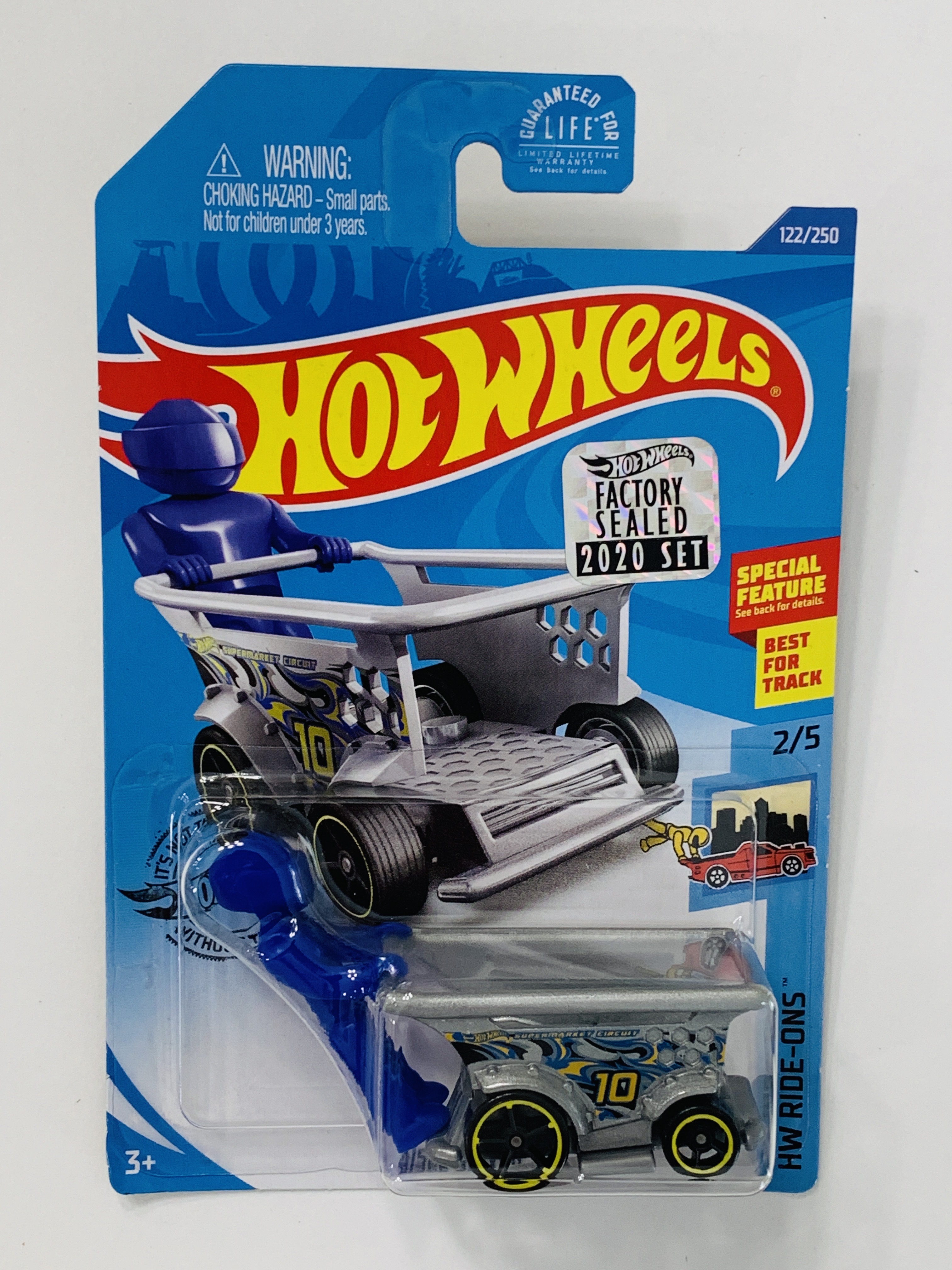 Hot Wheels 2020 Factory Set #122 Aisle Driver - Silver
