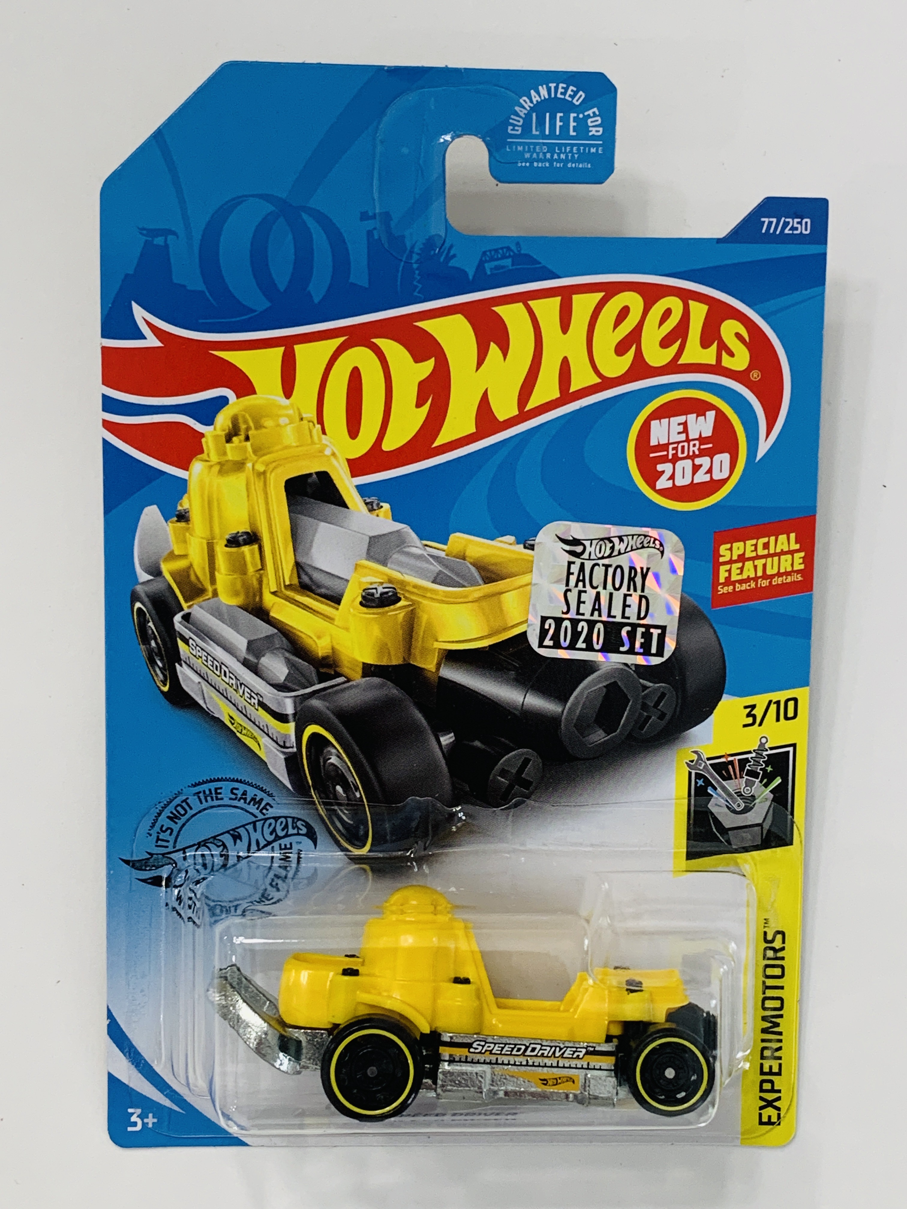 Hot Wheels 2020 Factory Set #77 Speed Driver - Yellow