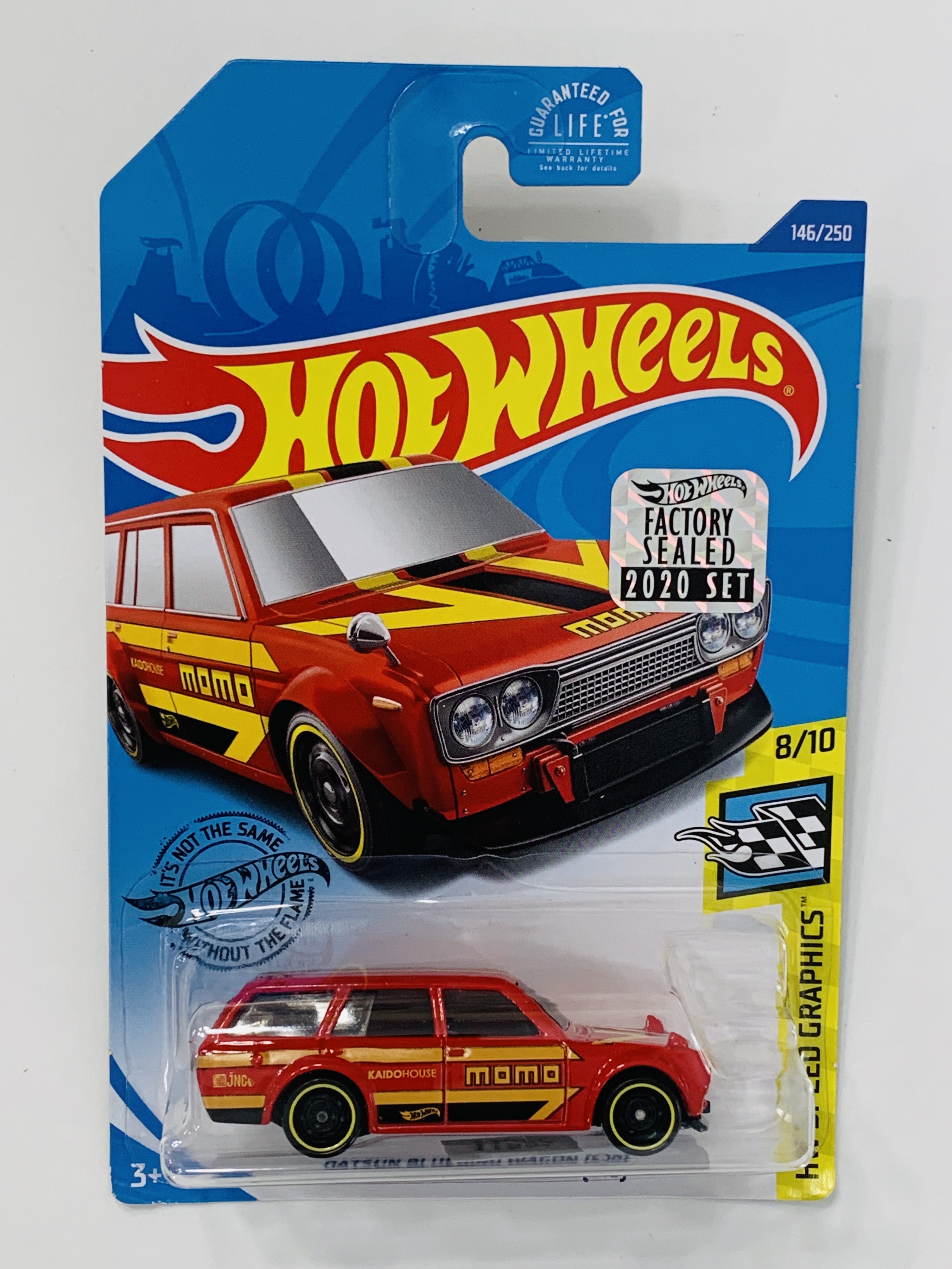 Hot Wheels 2020 Factory Set #146 Datsun Bluebird Wagon (510) - Red