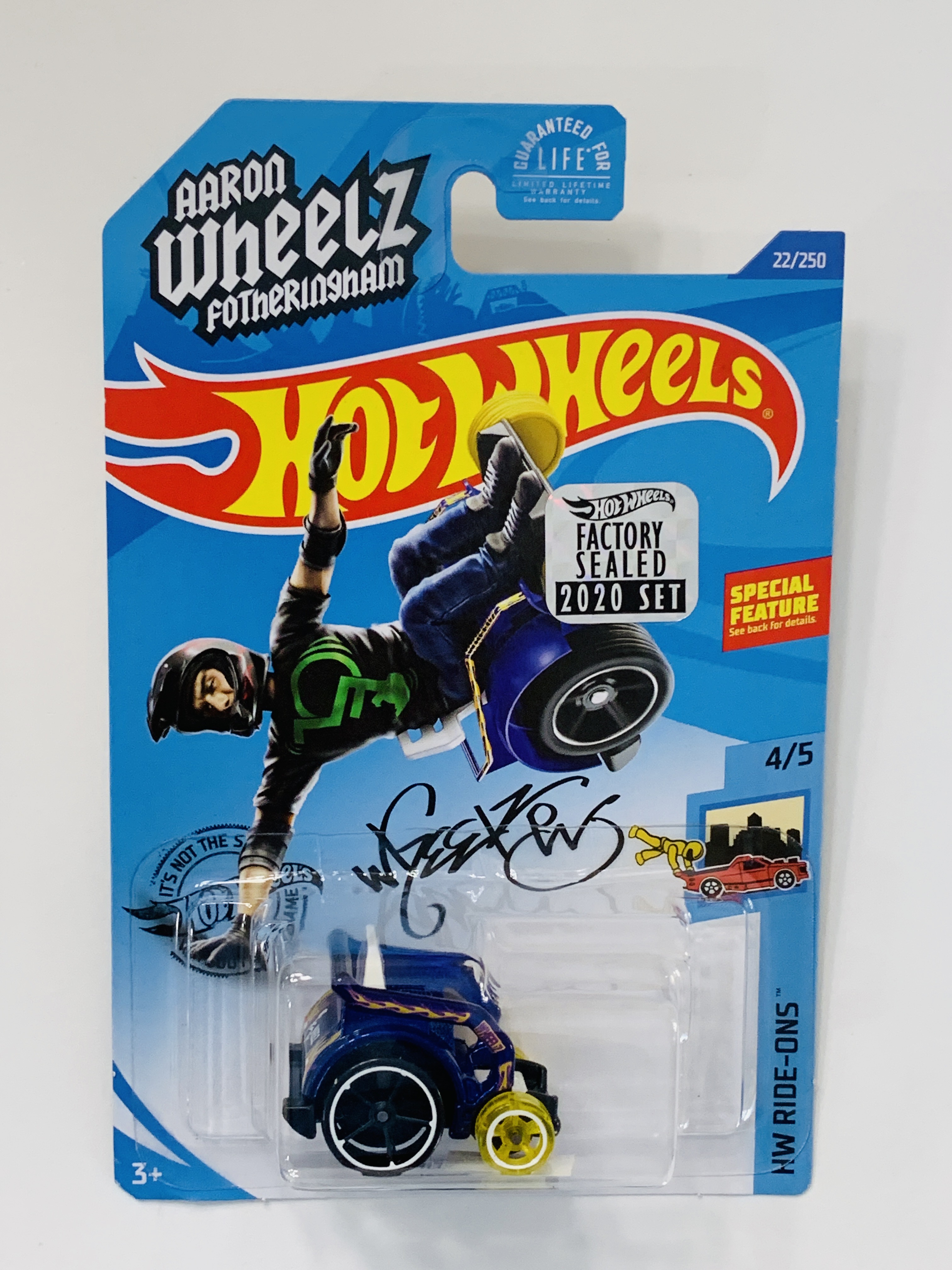 Hot Wheels 2020 Factory Set 22 Wheelie Chair Blue