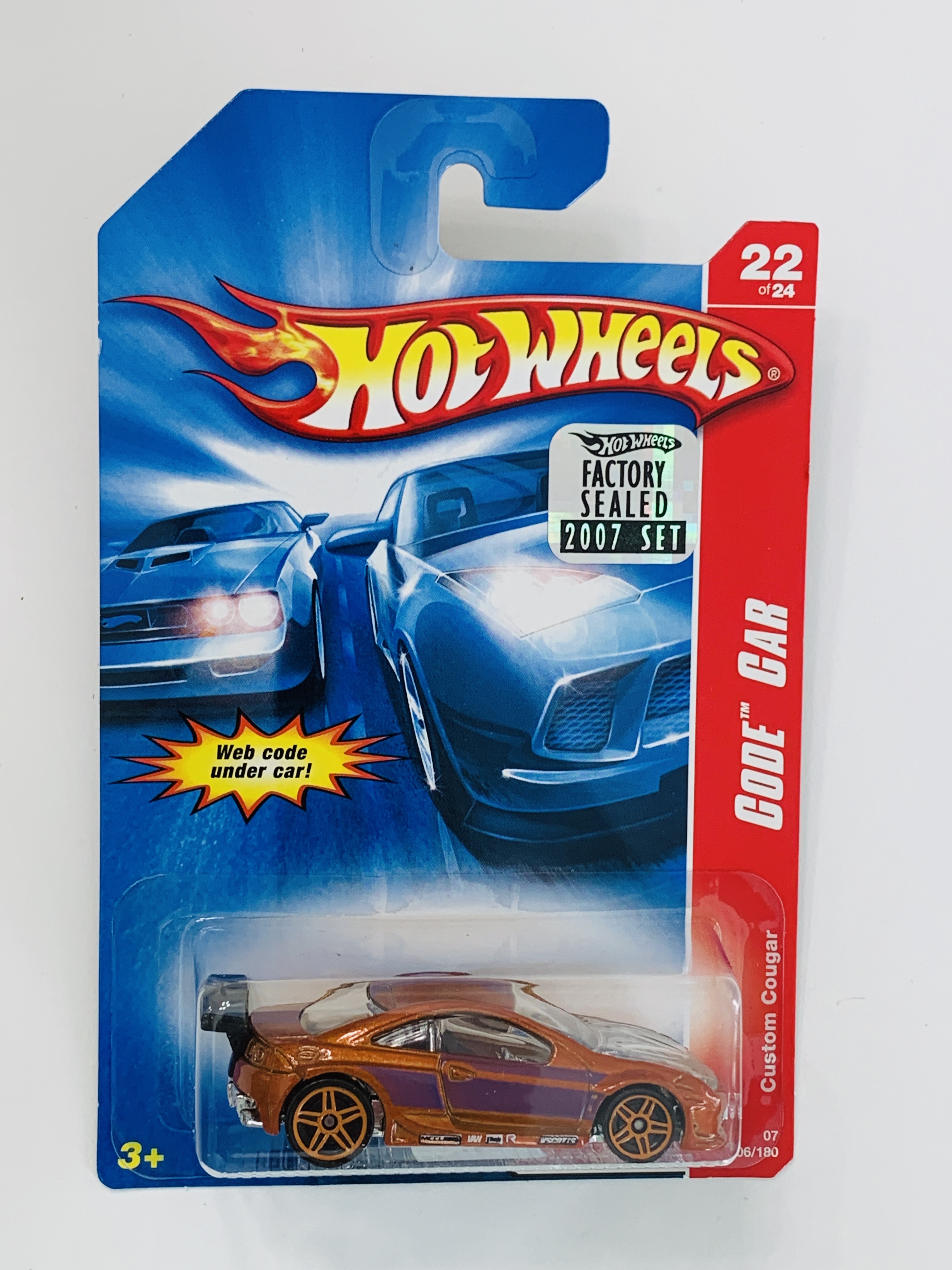 Hot Wheels 2007 Factory Set #106 Custom Cougar