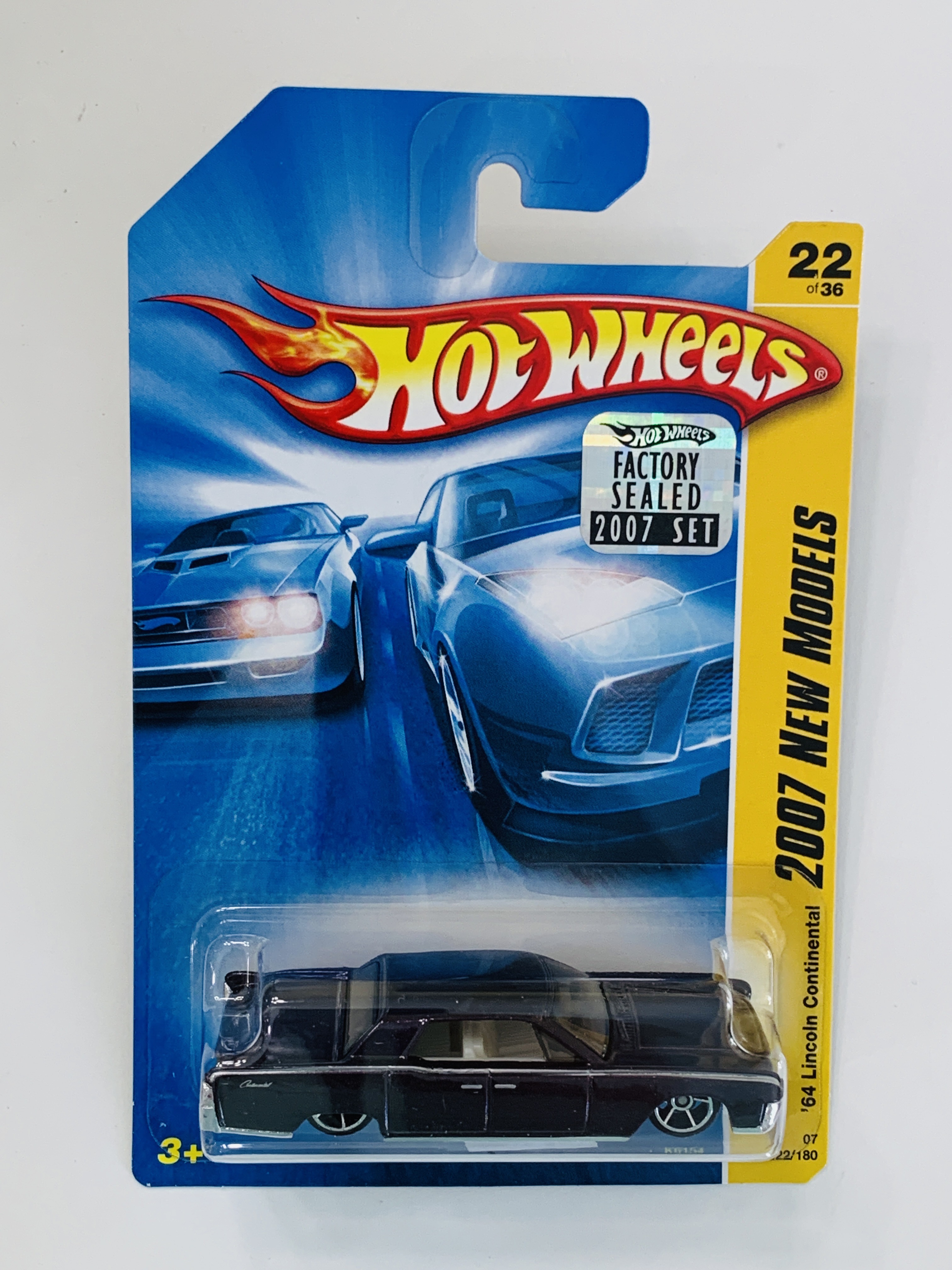 Hot Wheels 2007 Factory Set #022 '64 Lincoln Continental - White Interior