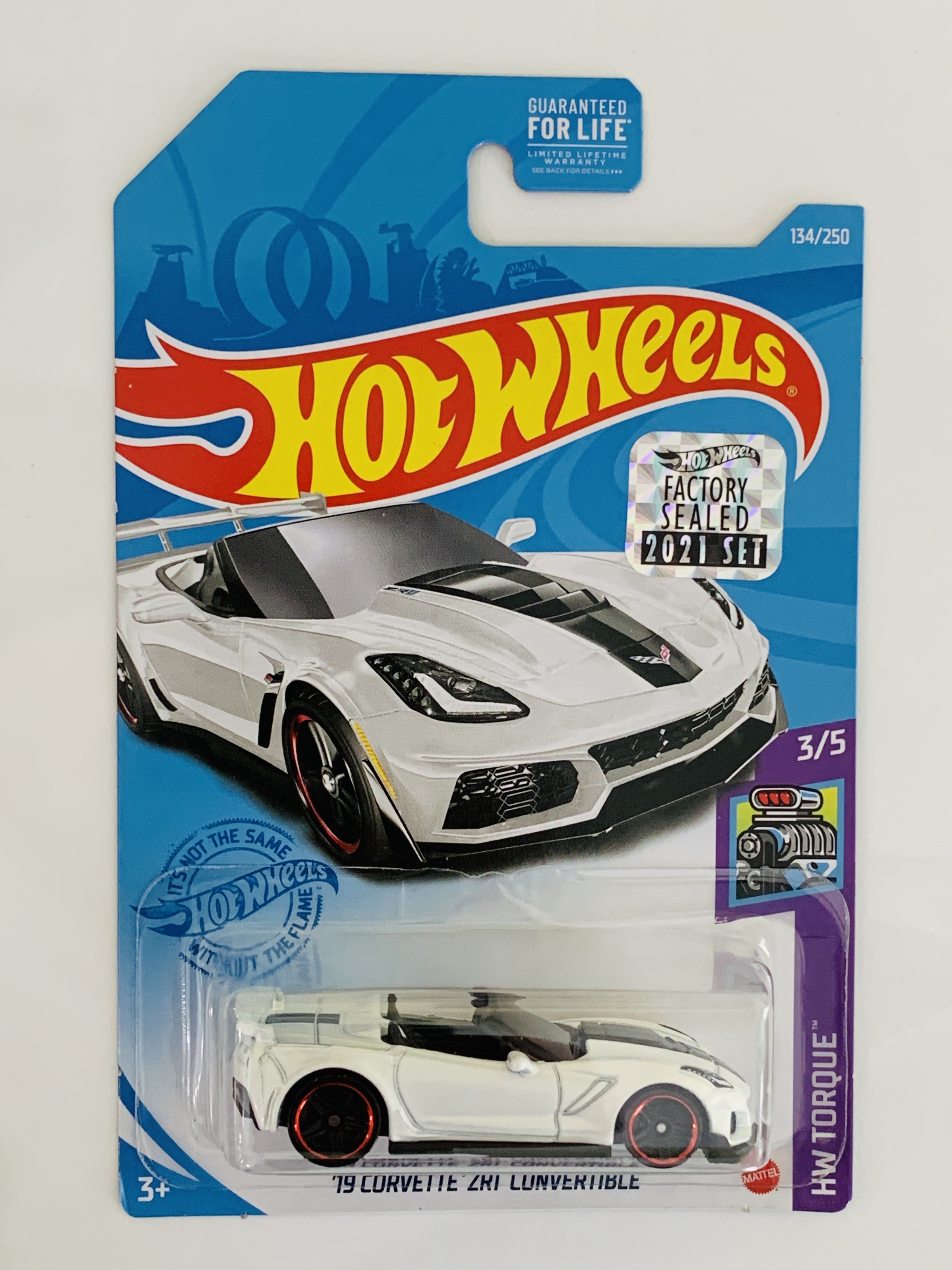 Hot Wheels 2021 Factory Set 134 '19 Corvette ZR1 Convertible