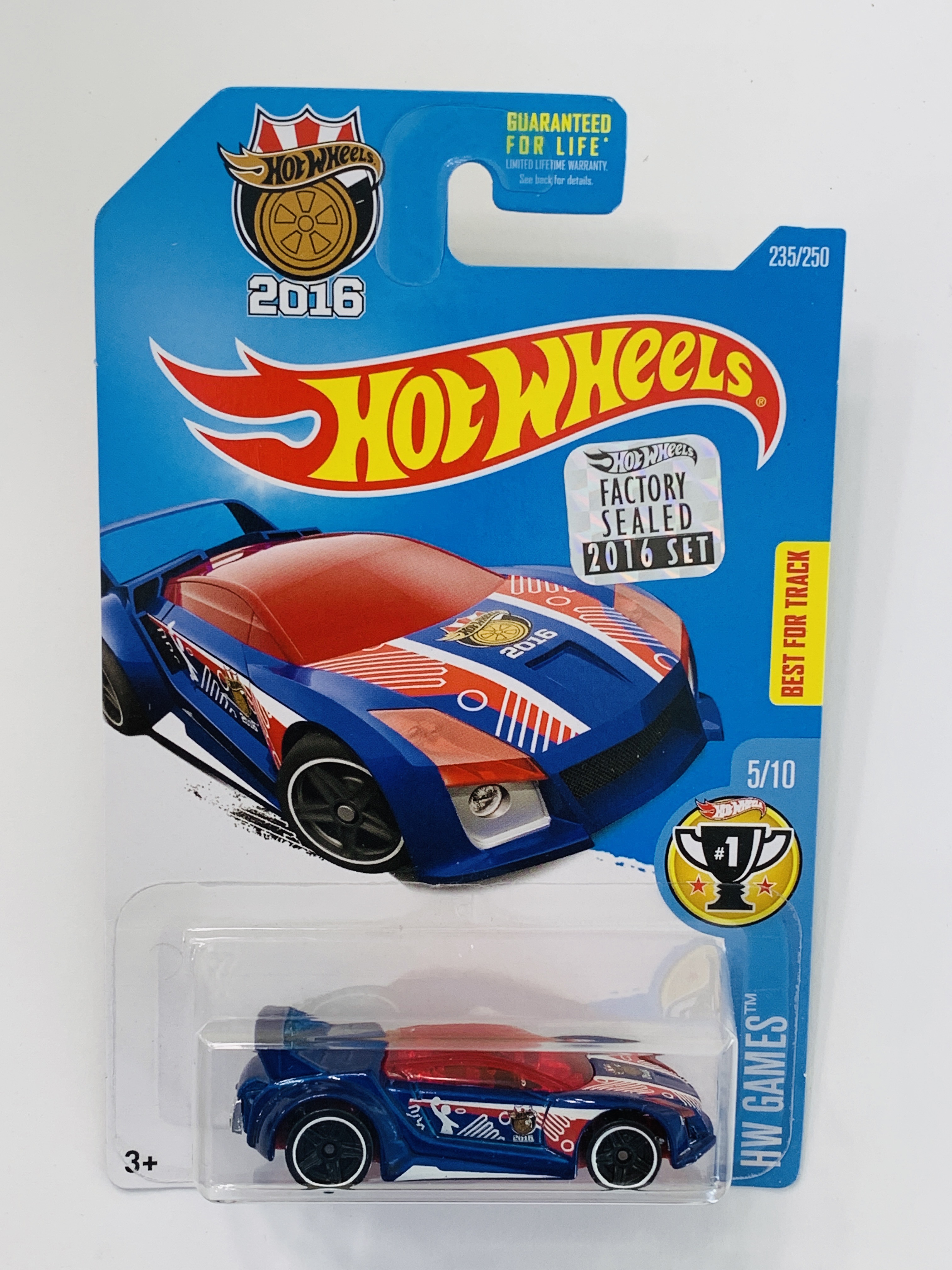 Hot Wheels #235 2016 Factory Set Quick N' Sik