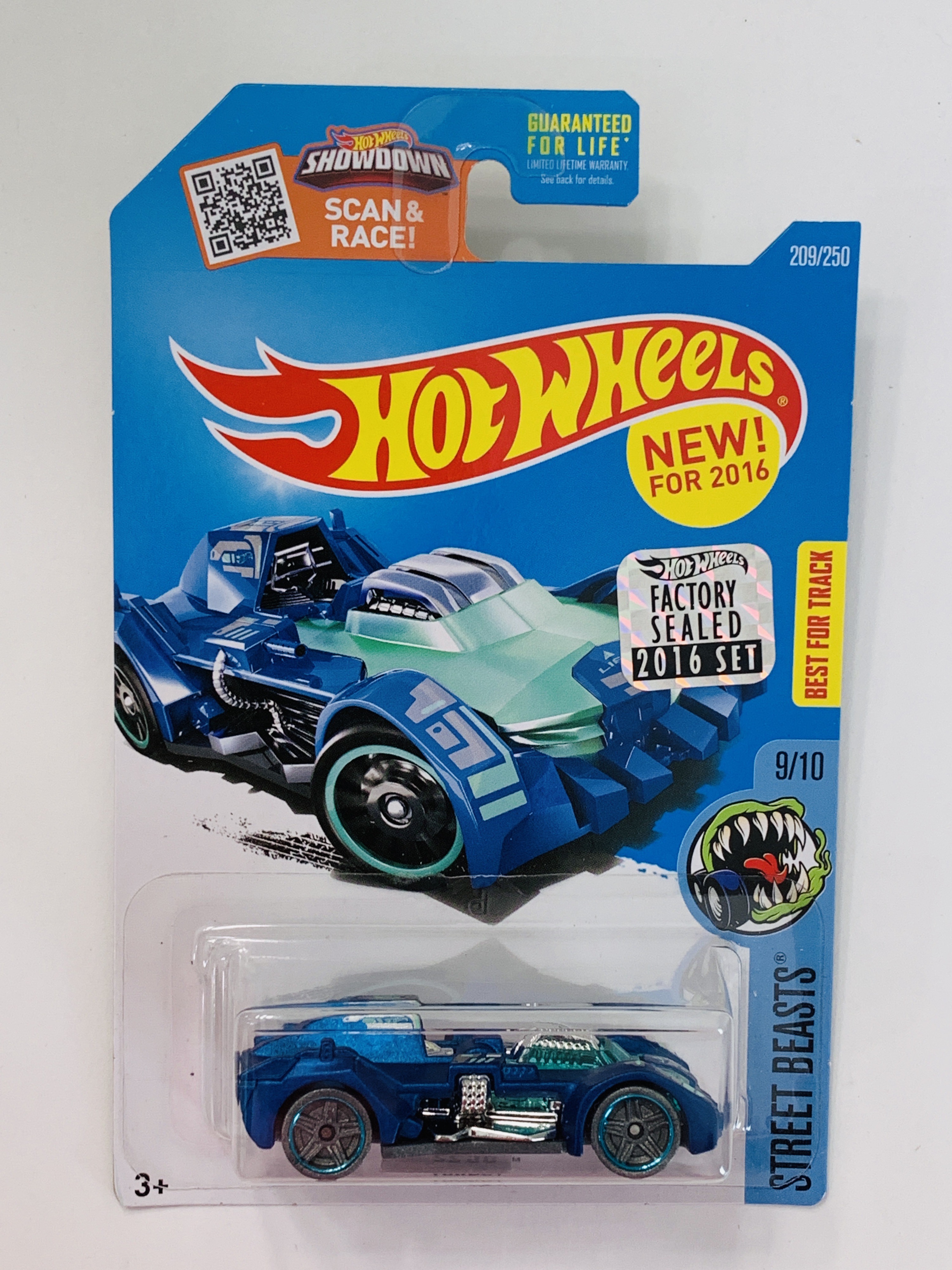 Hot Wheels 209 2016 Factory Set Turbot Blue
