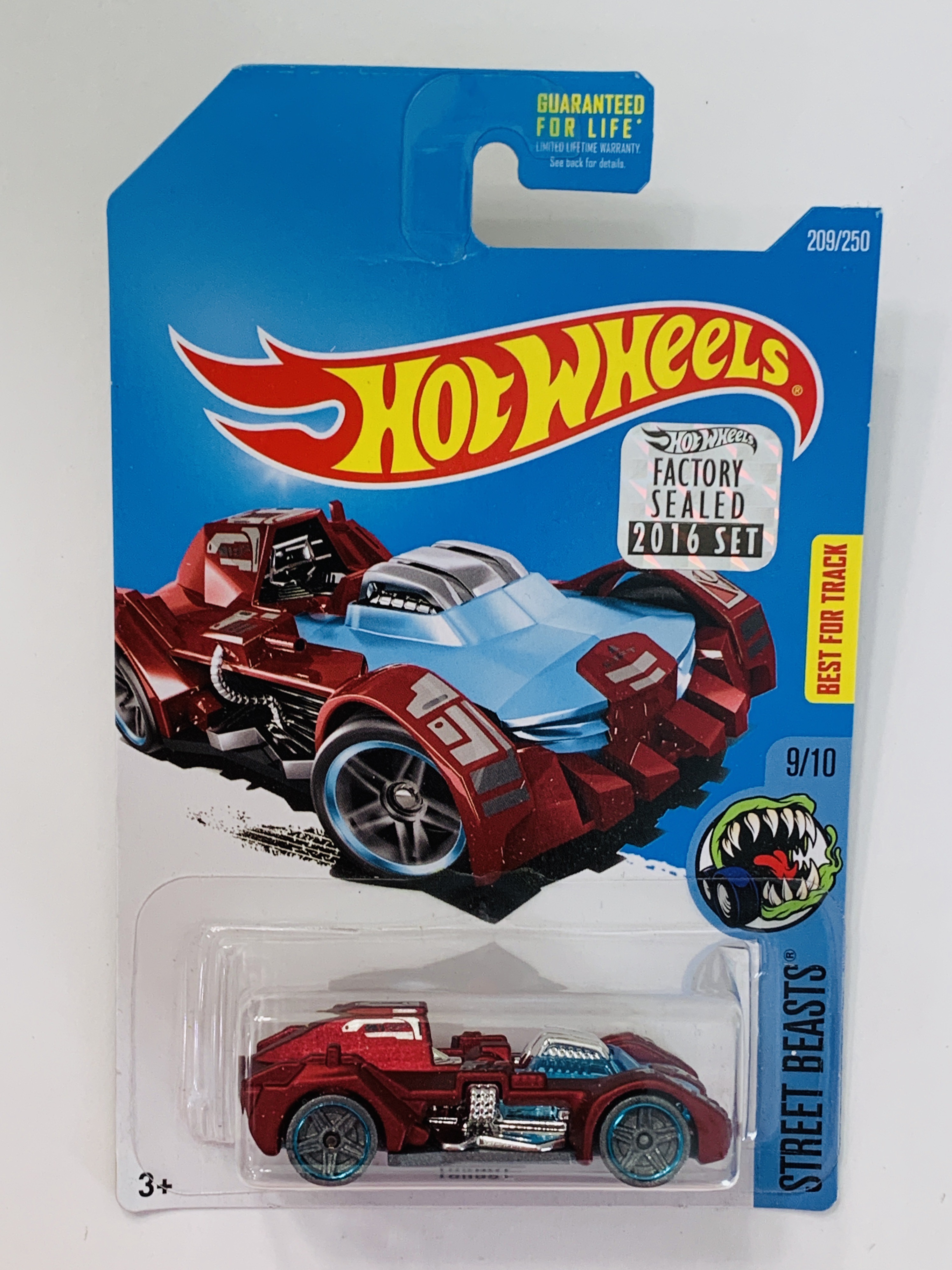 Hot Wheels #209 2016 Factory Set Turbot - Red