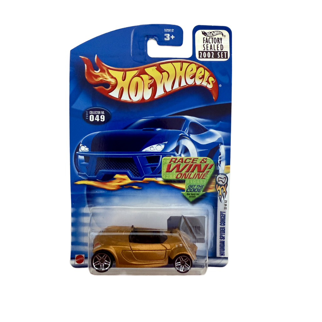 Hot Wheels 2002 Factory Set #049 Hyundai Spyder Concept