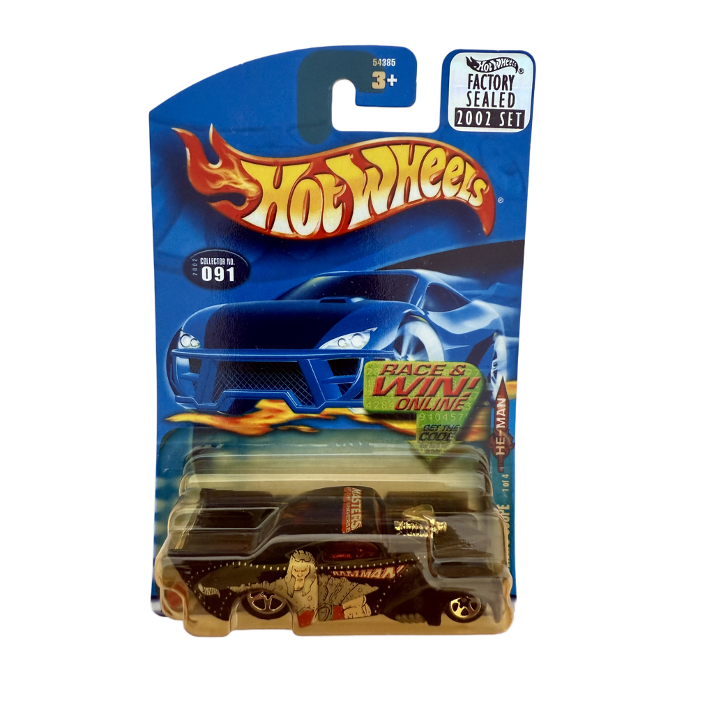 Hot Wheels 2002 Factory Set #091 '41 Willys Coupe - Yellowed Blister