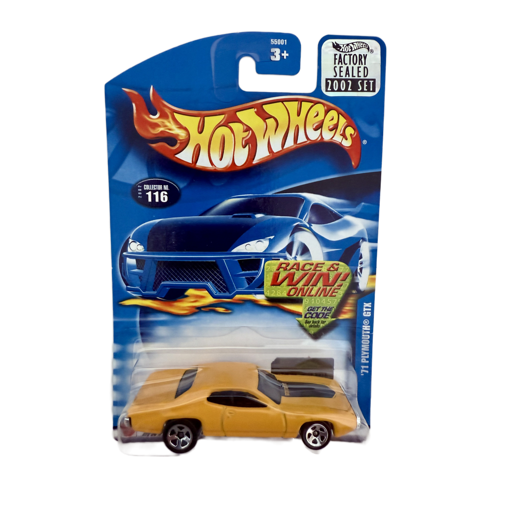 Hot Wheels 2002 Factory Set #116 '71 Plymouth GTX