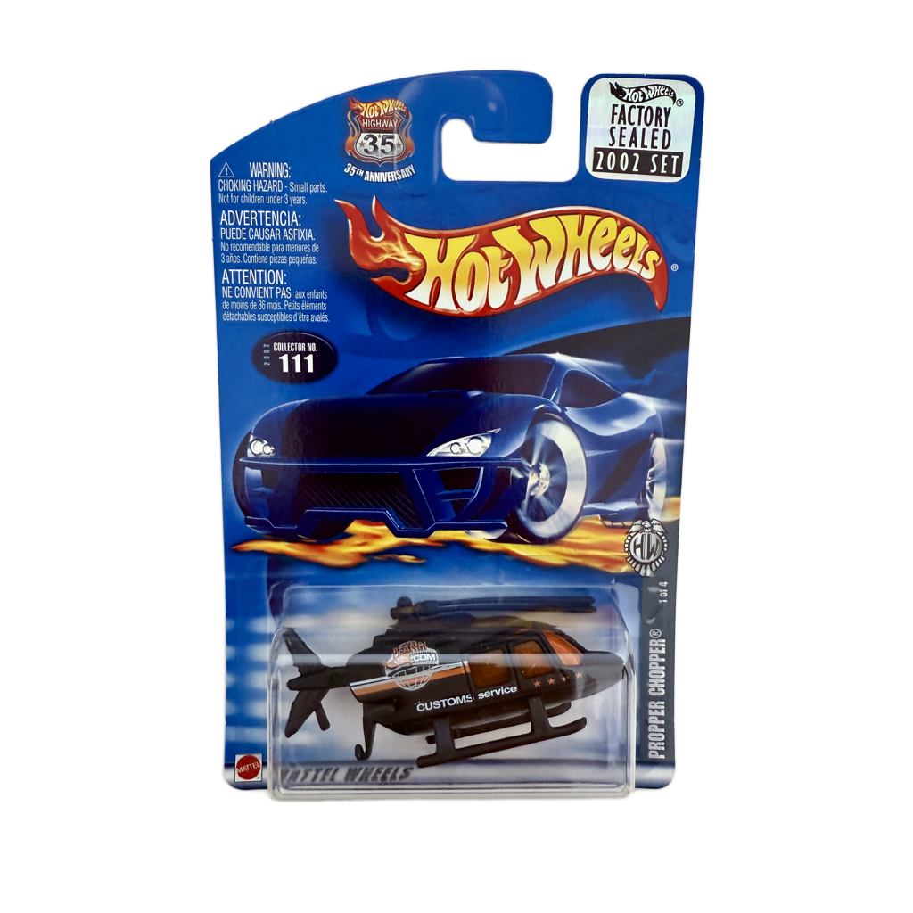 Hot Wheels 2002 Factory Set #111 Propper Chopper