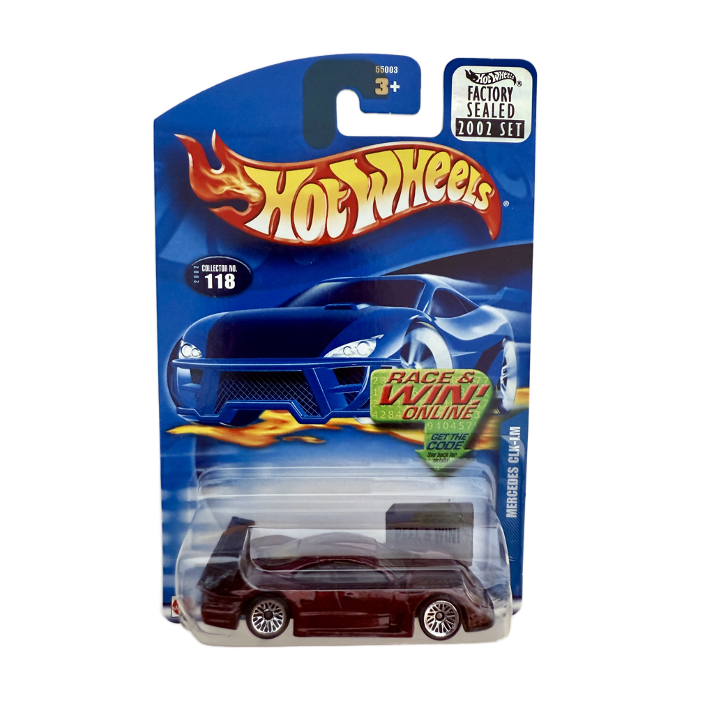 Hot Wheels 2002 Factory Set #118 Mercedes CLK-LM