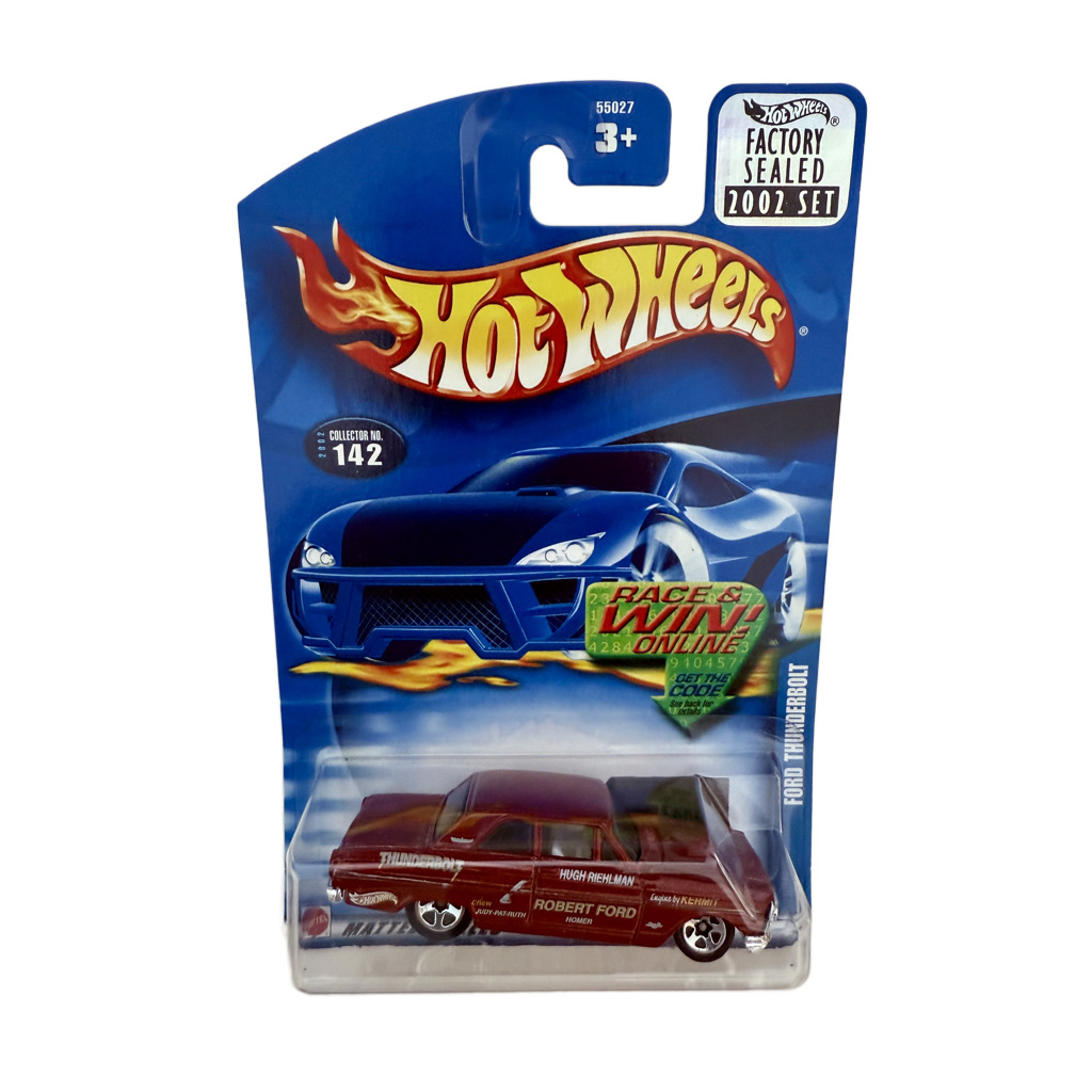 Hot Wheels 2002 Factory Set #142 Ford Thunderbolt