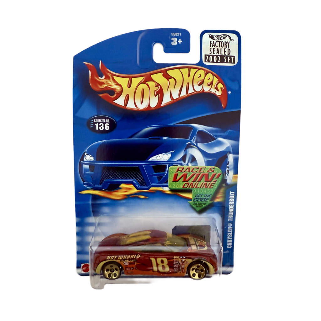 Hot Wheels 2002 Factory Set #136 Chrysler Thunderbolt