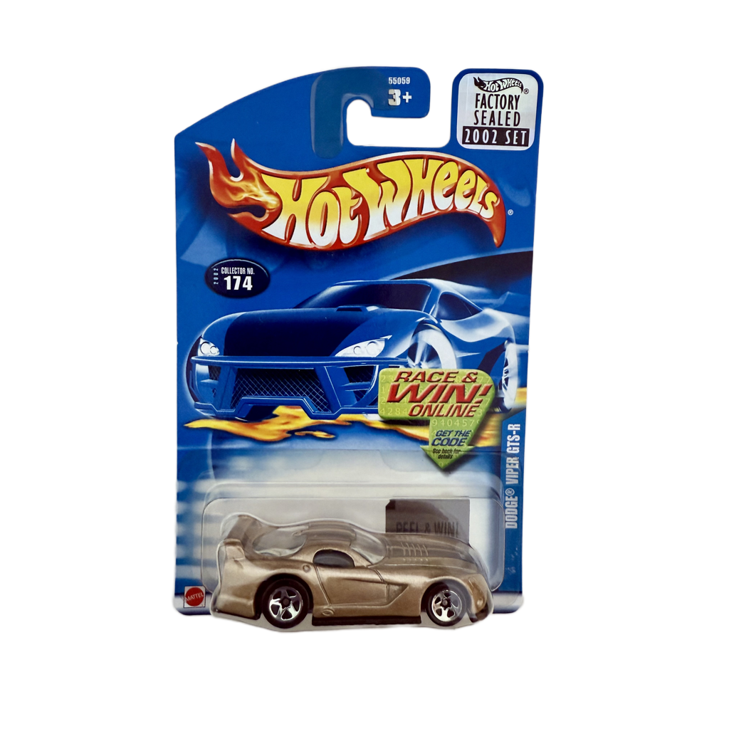 Hot Wheels 2002 Factory Set #174 Dodge Viper GTS-R