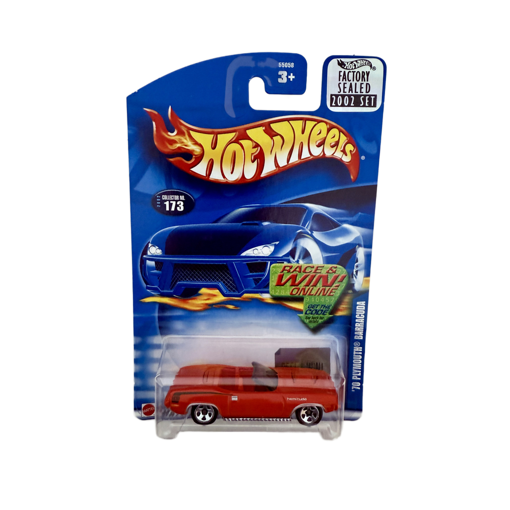 Hot Wheels 2002 Factory Set #173 '70 Plymouth Barracuda