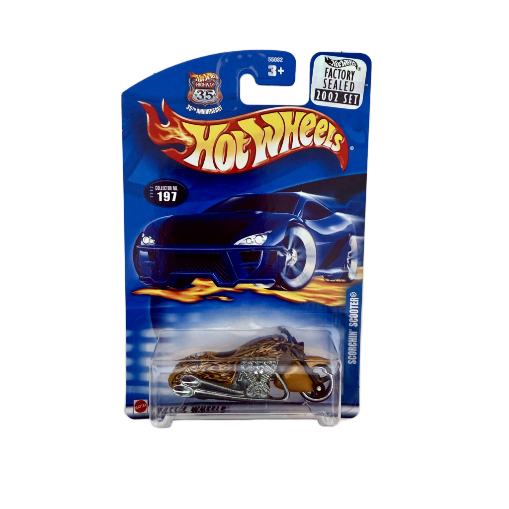 Hot Wheels 2002 Factory Set #197 Scorchin' Scooter