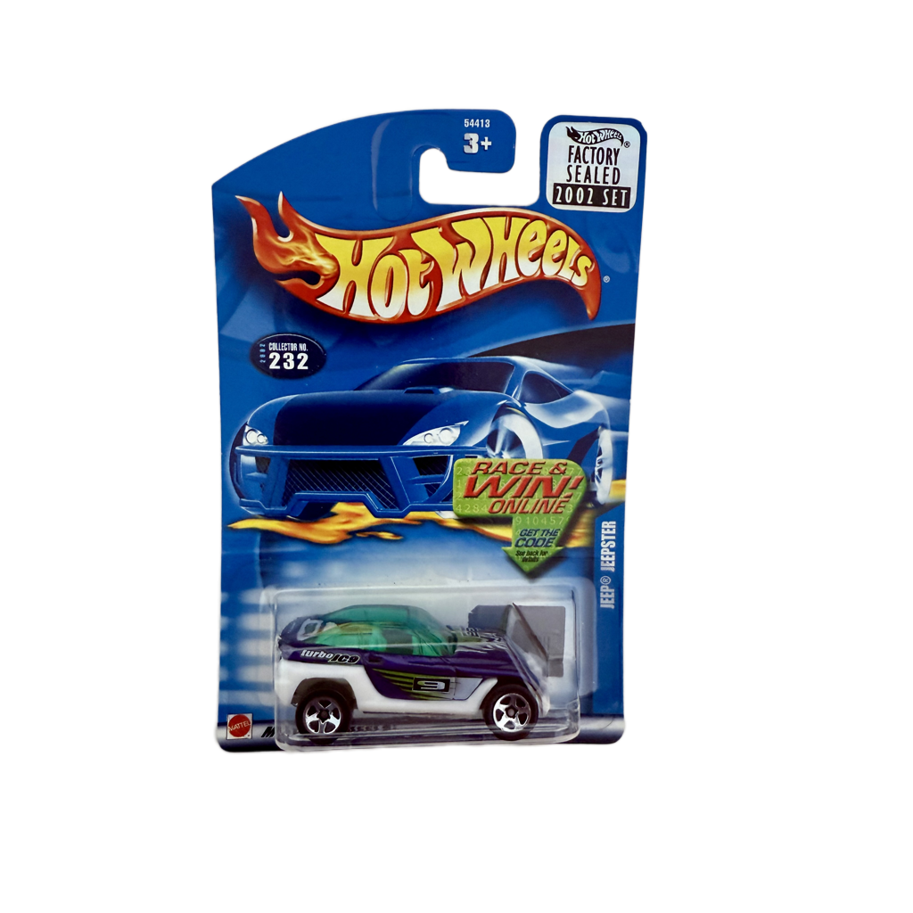 Hot Wheels 2002 Factory Set #232 Jeep Jeepster