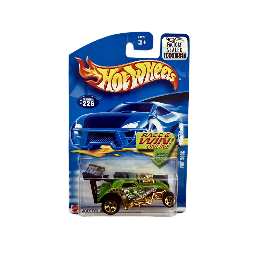 Hot Wheels 2002 Factory Set #226 Fiat 500C