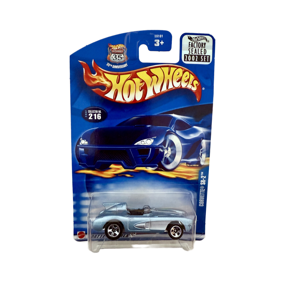 Hot Wheels 2002 Factory Set #216 Corvette SR-2