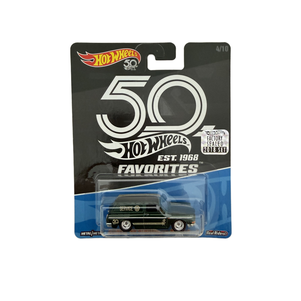 Hot Wheels 50th Anniversary Favorites Factory Set Custom '69 Volkswagen Squareback