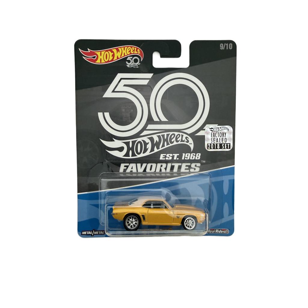 Hot Wheels 50th Anniversary Favorites Factory Set '69 Camaro