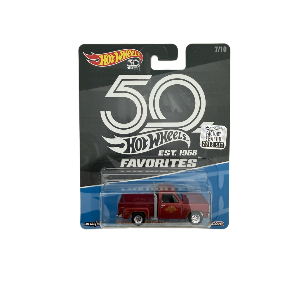 Hot Wheels 50th Anniversary Favorites Factory Set '78 Dodge Li'l Red Express Truck
