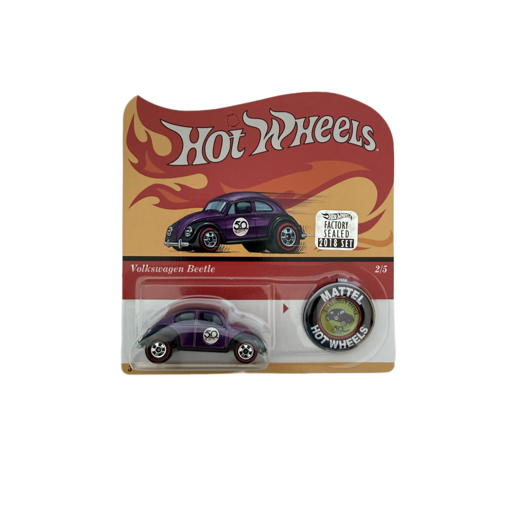 Hot Wheels 50th Anniversary Factory Set Volkswagen Beetle
