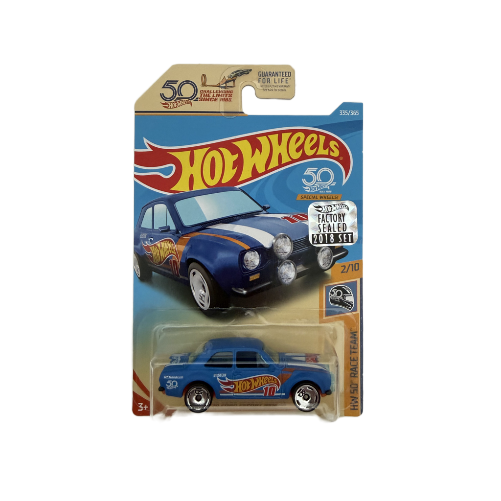 Hot Wheels 2018 Factory Set #335 '70 Ford Escort RS1600