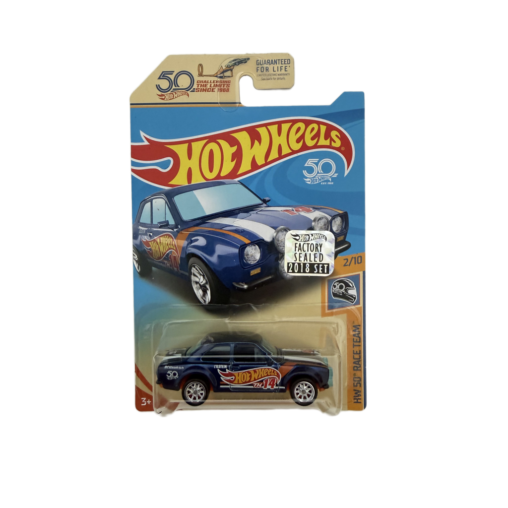Hot Wheels 2018 Factory Set '70 Ford Escort RS1600 Super Treasure Hunt