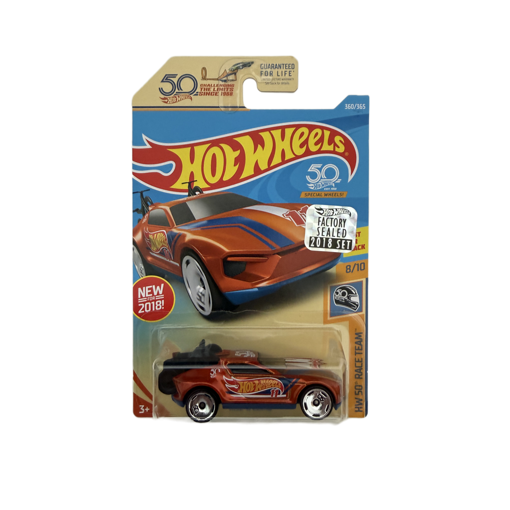 Hot Wheels 2018 50th Anniversary Factory Set Race Team #360 Rise