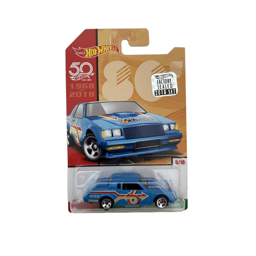 Hot Wheels 50th Anniversary Factory Set Throwback Buick Grand National