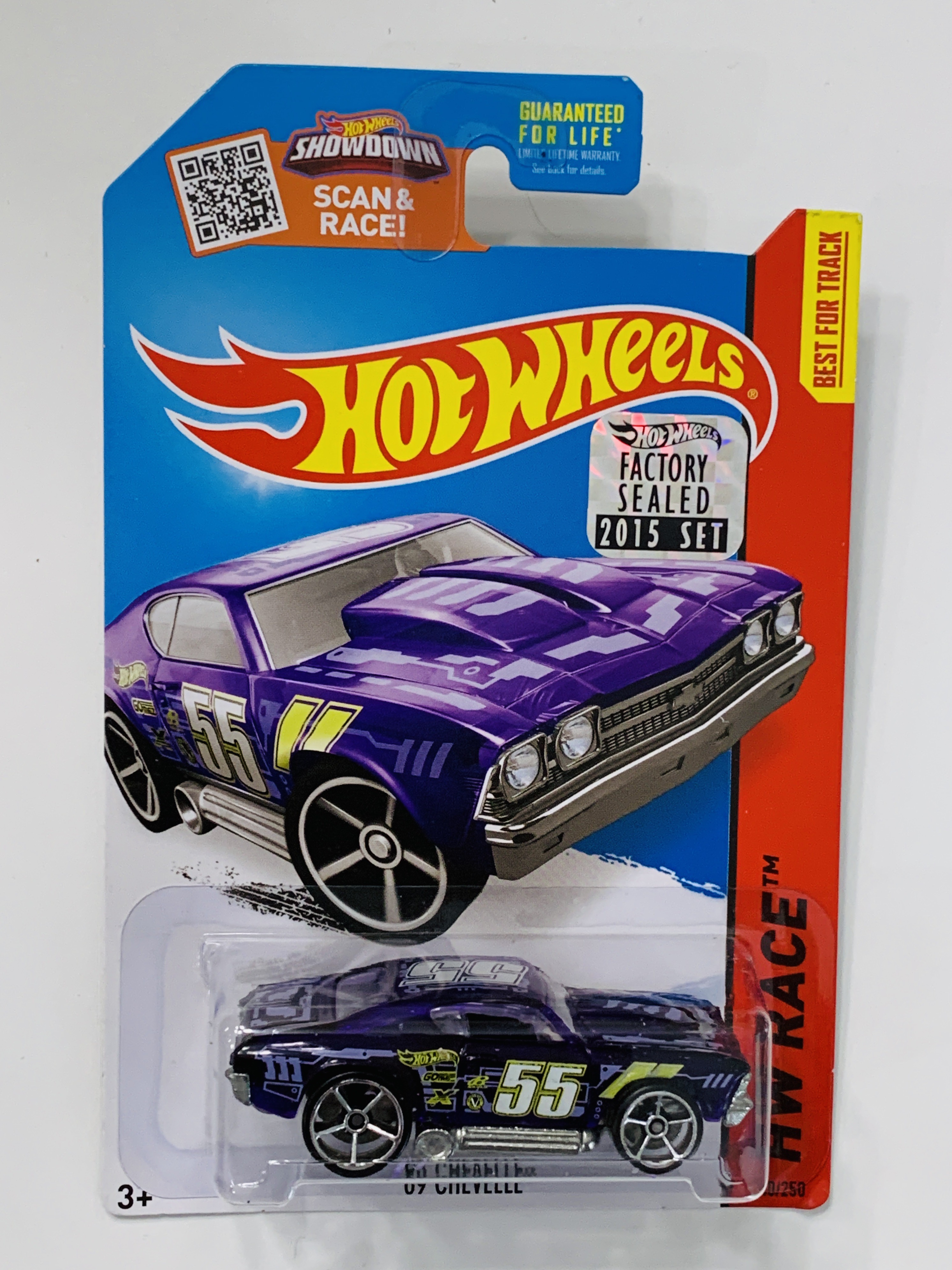 Hot Wheels 2015 Factory Set #140 '69 Chevelle - Purple