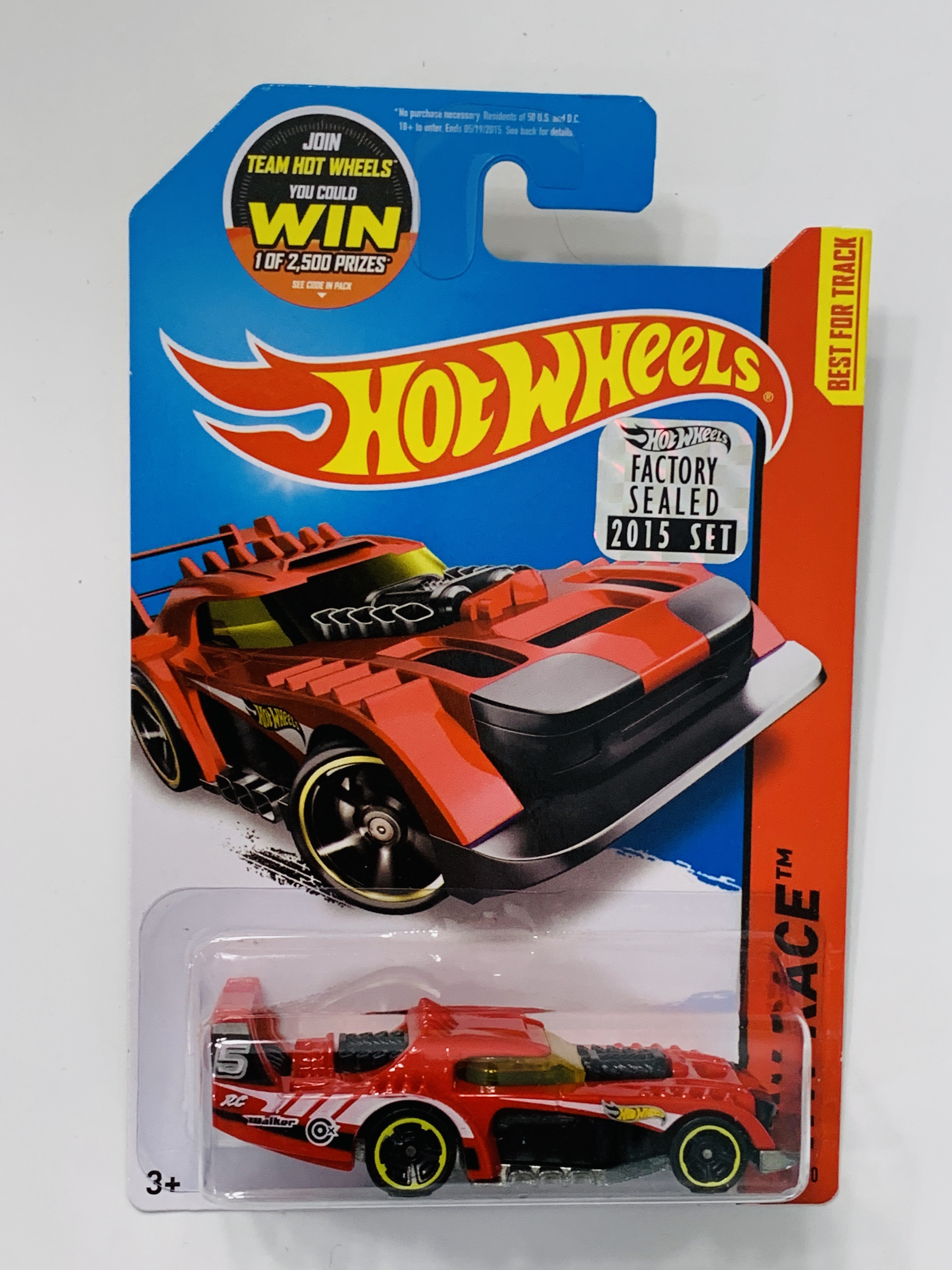 Hot Wheels 2015 Factory Set #177 Two Timer - Red