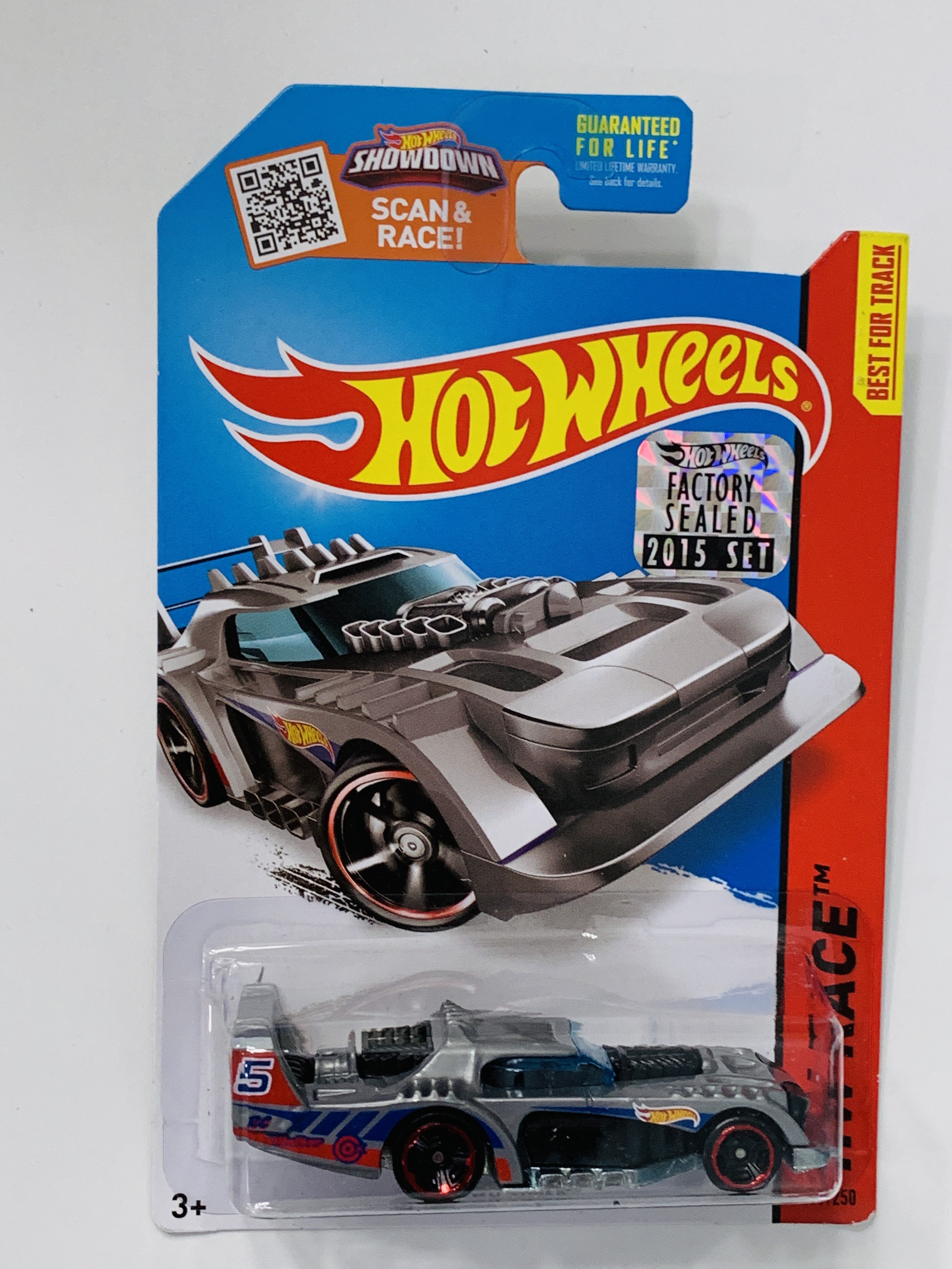 Hot Wheels 2015 Factory Set #177 Two Timer - Silver