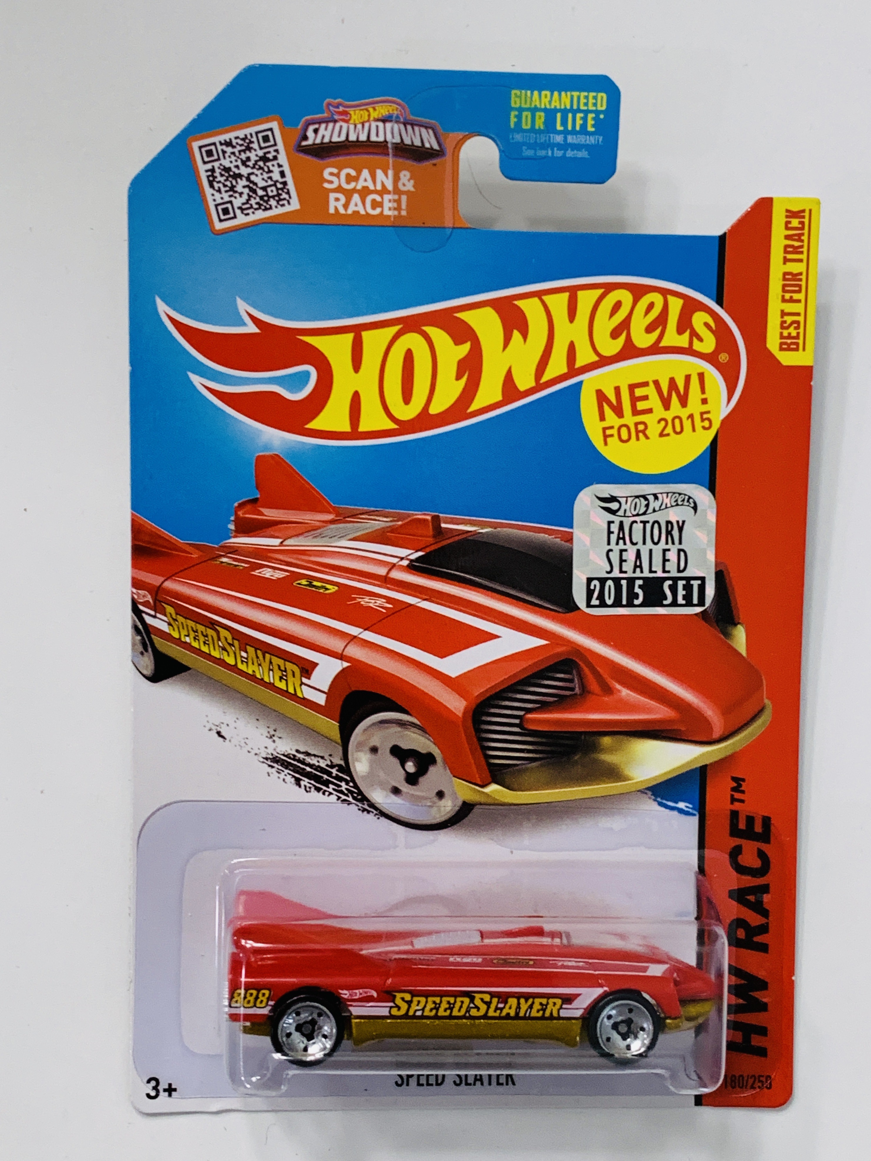 Hot Wheels 2015 Factory Set #180 Speed Slayer - Red