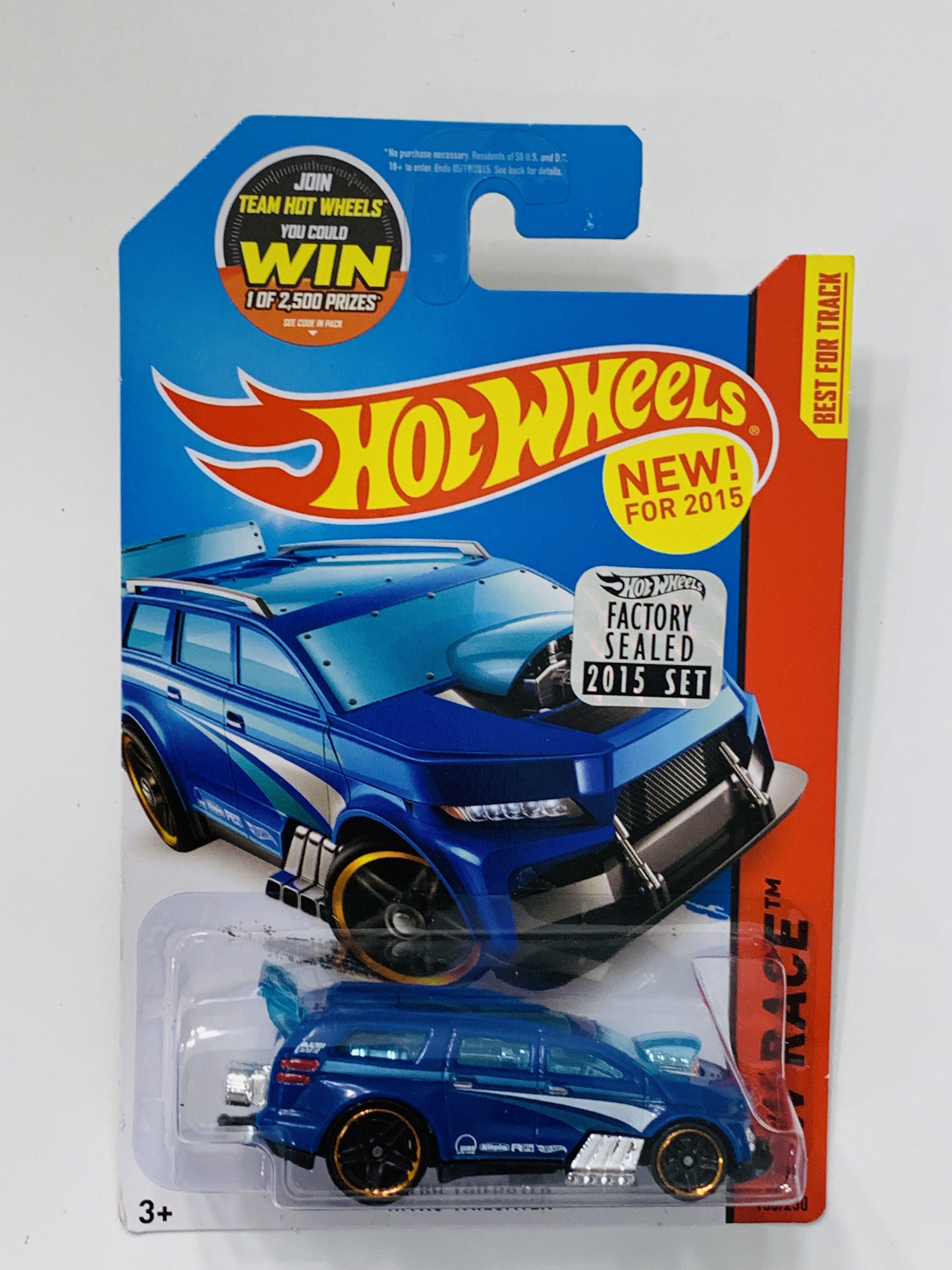 Hot Wheels 2015 Factory Set #153 Nitro Tailgater - Blue