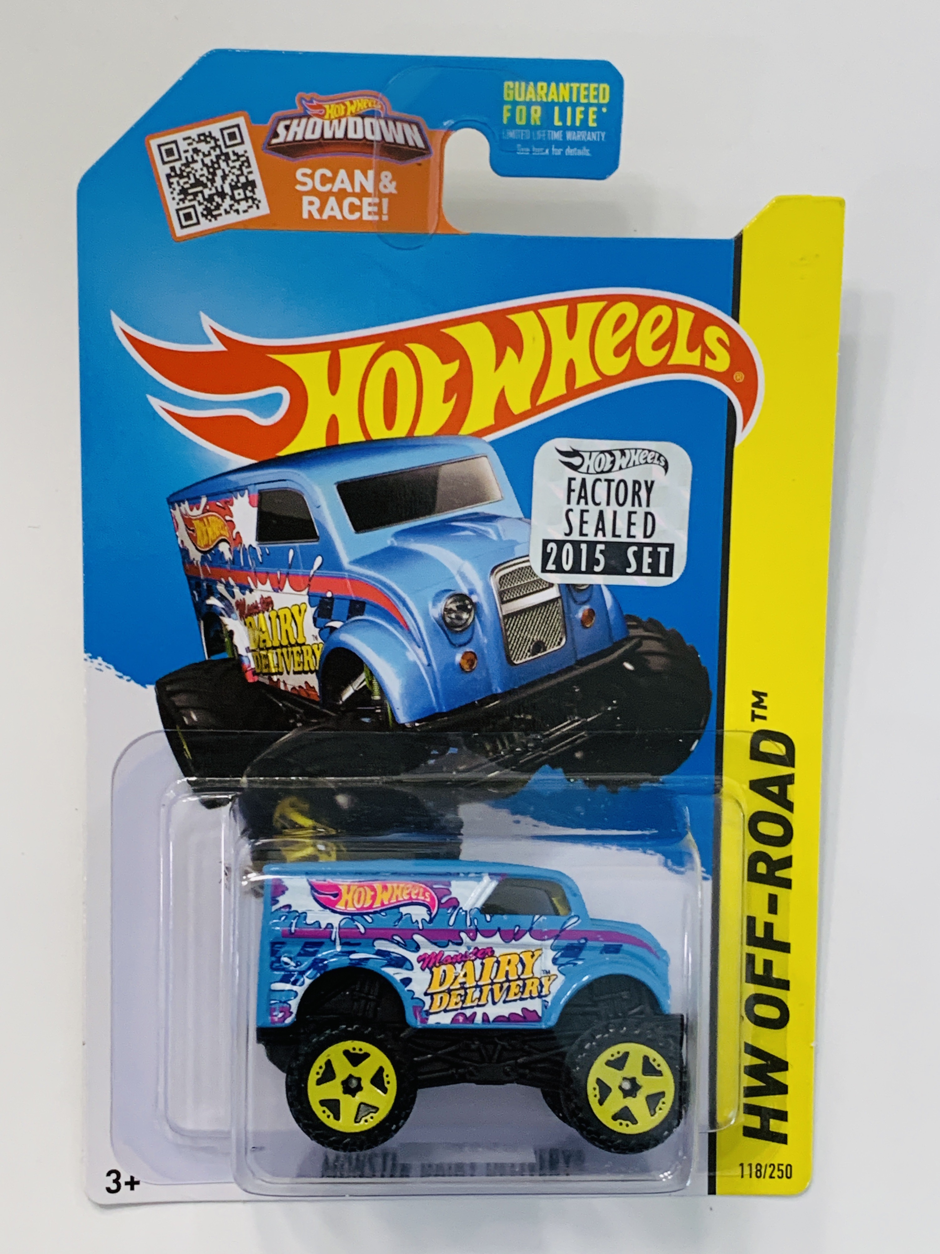 Hot Wheels 2015 Factory Set #118 Monster Dairy Delivery