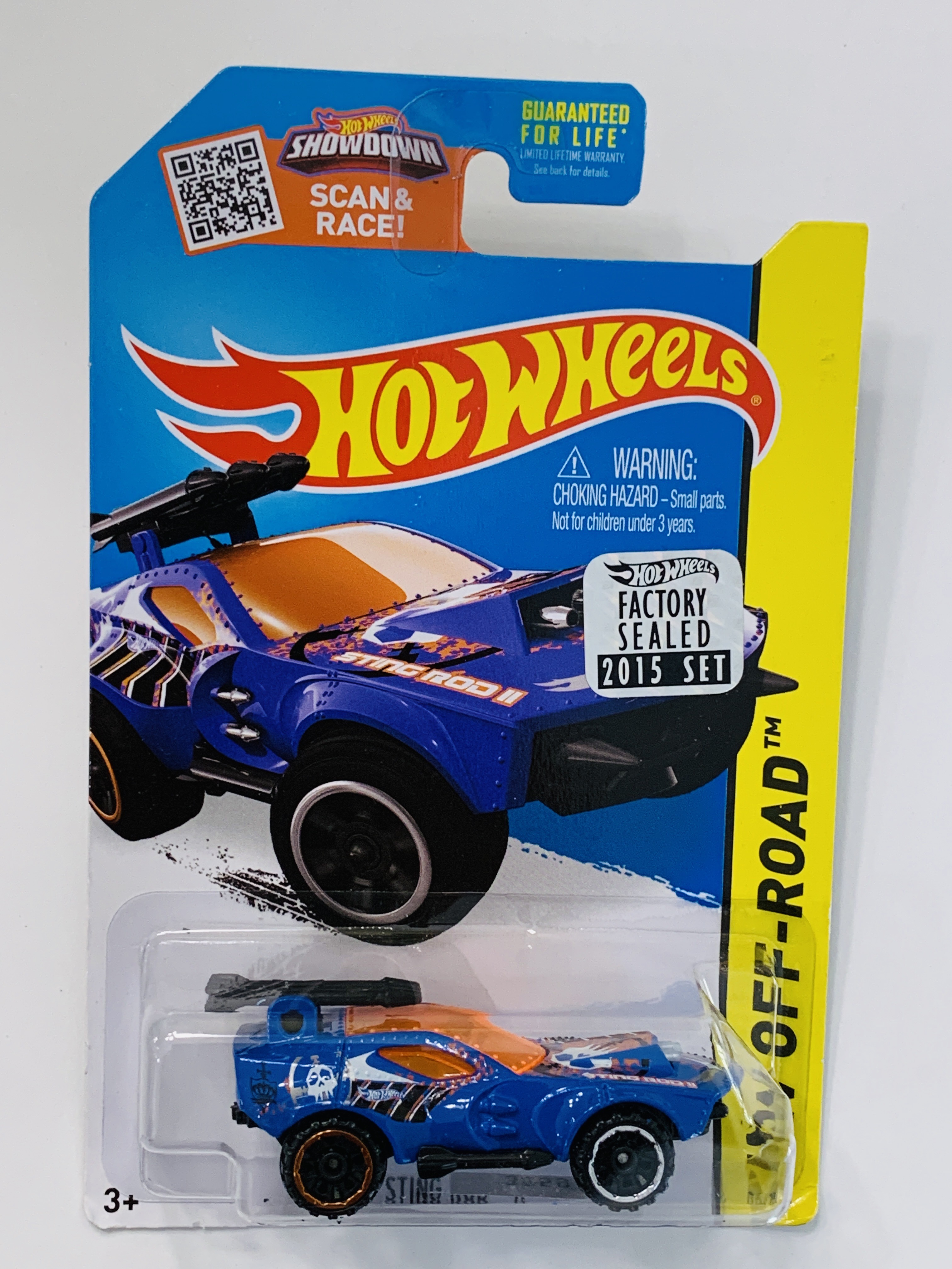 Hot Wheels 2015 Factory Set #86 Sting Rod II - Blue