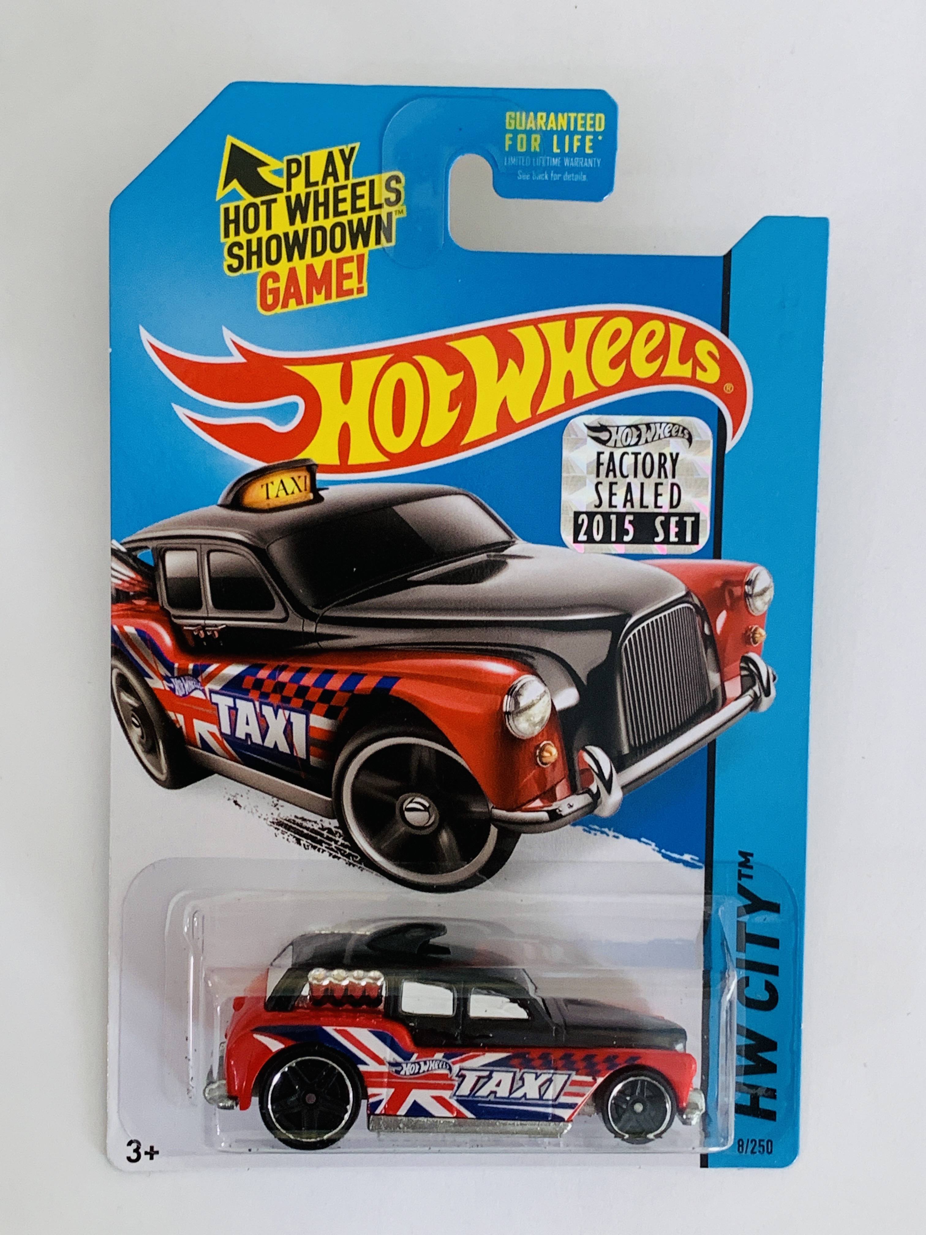 Hot Wheels 2015 Factory Set #8 Cockney Cab II - Red