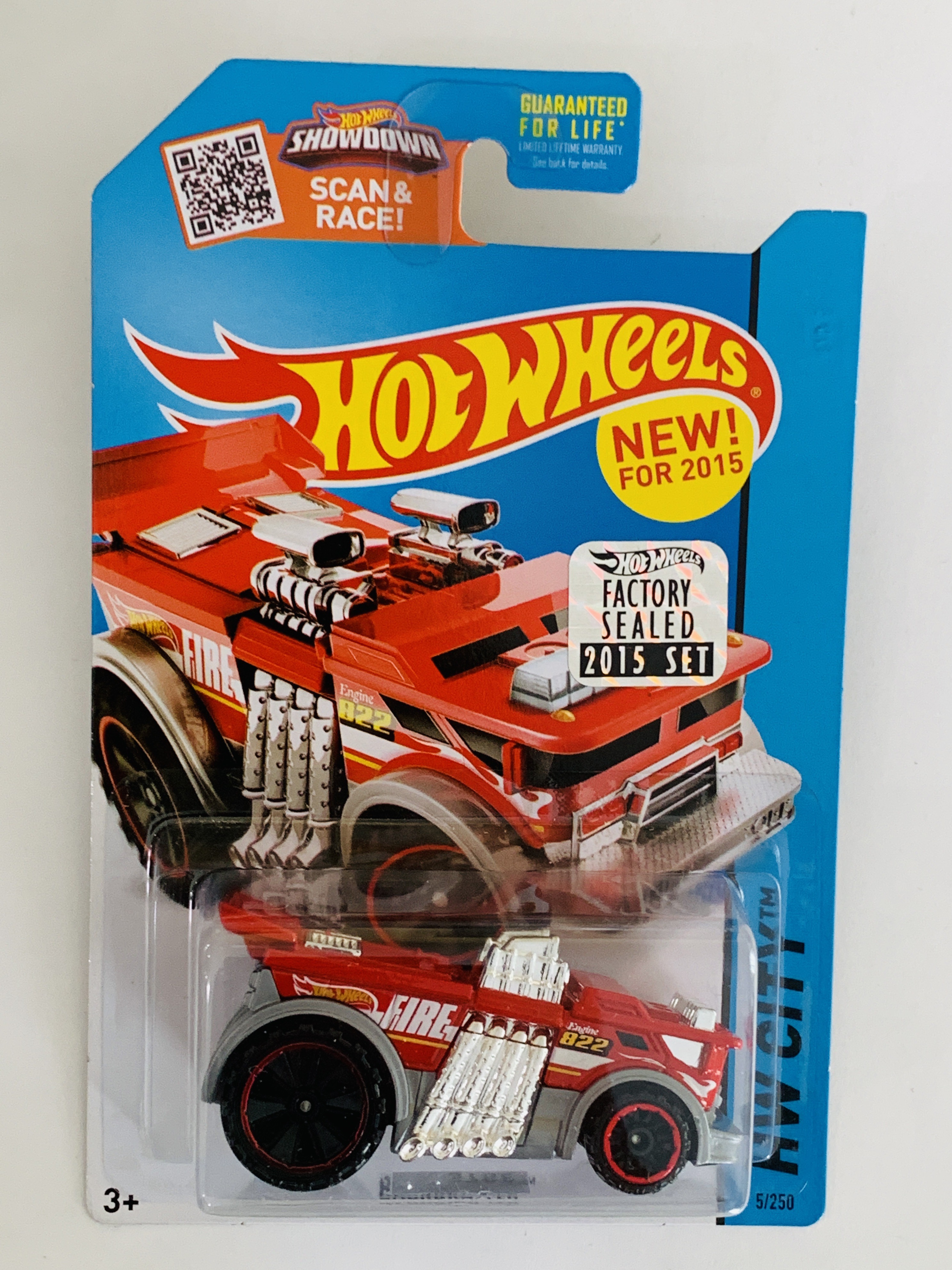 Hot Wheels 2015 Factory Set #5 Backdrafter - Red