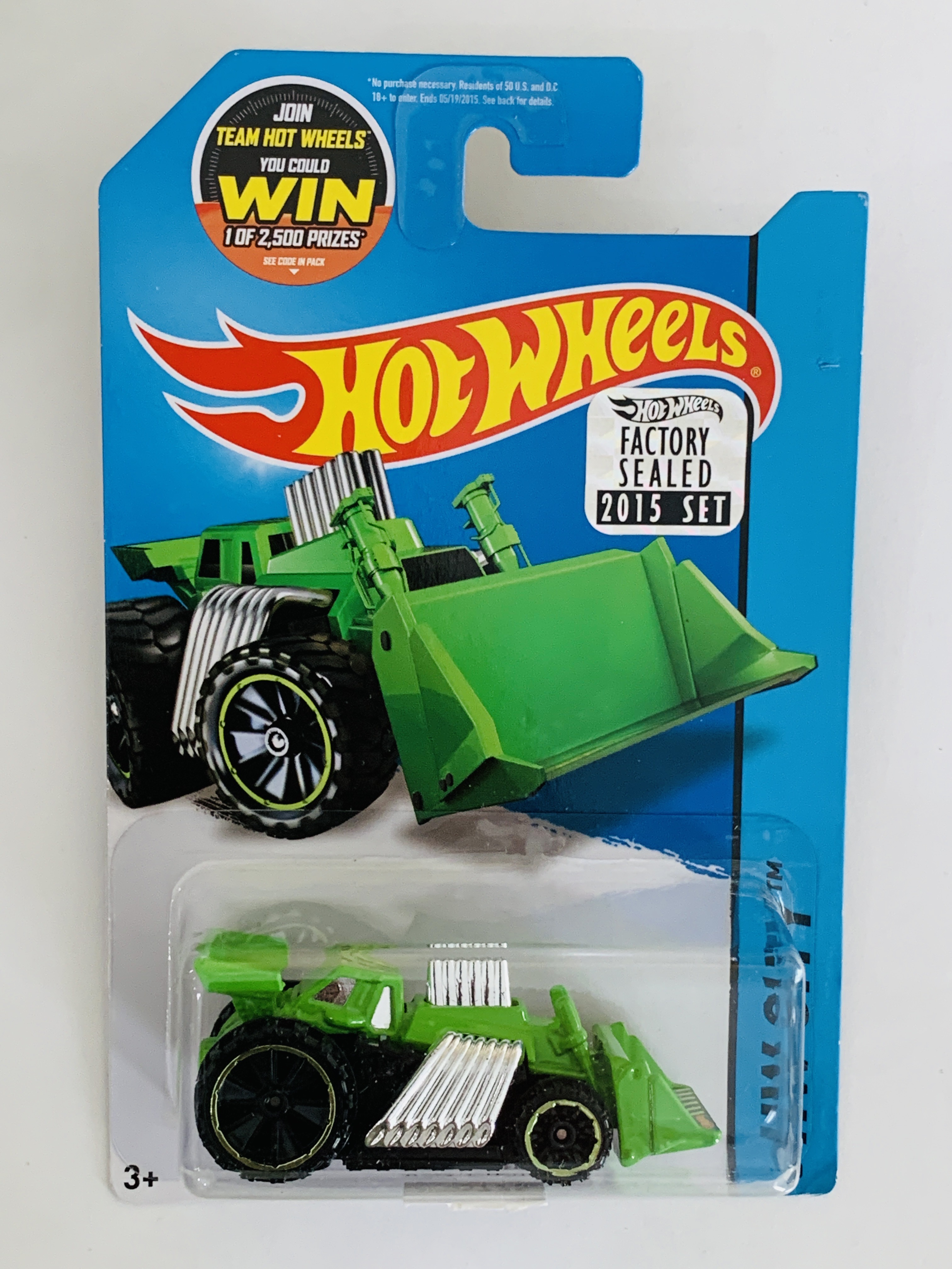 Hot Wheels 2015 Factory Set #1 Speed Dozer - Green