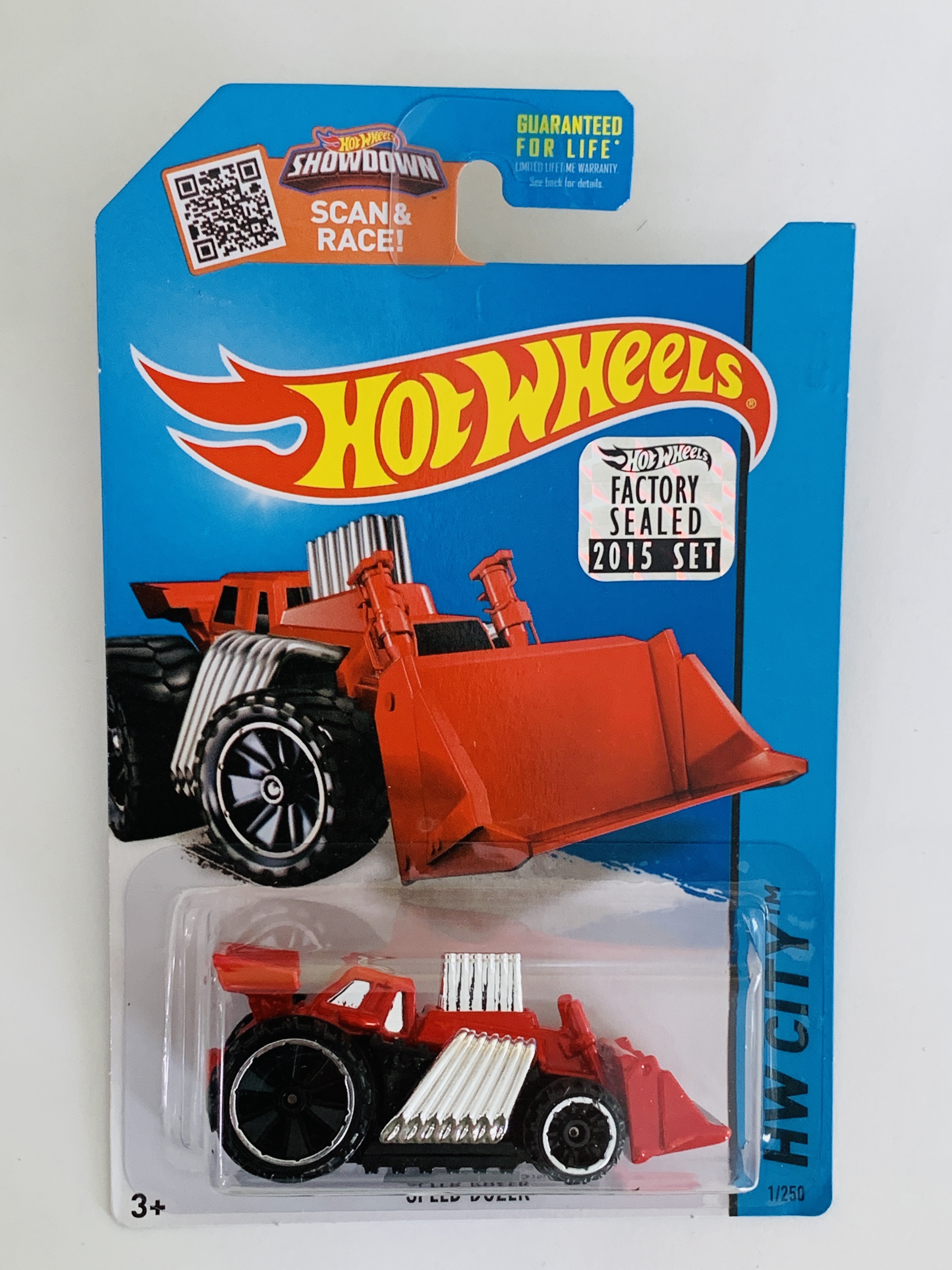Hot Wheels 2015 Factory Set #1 Speed Dozer - Red