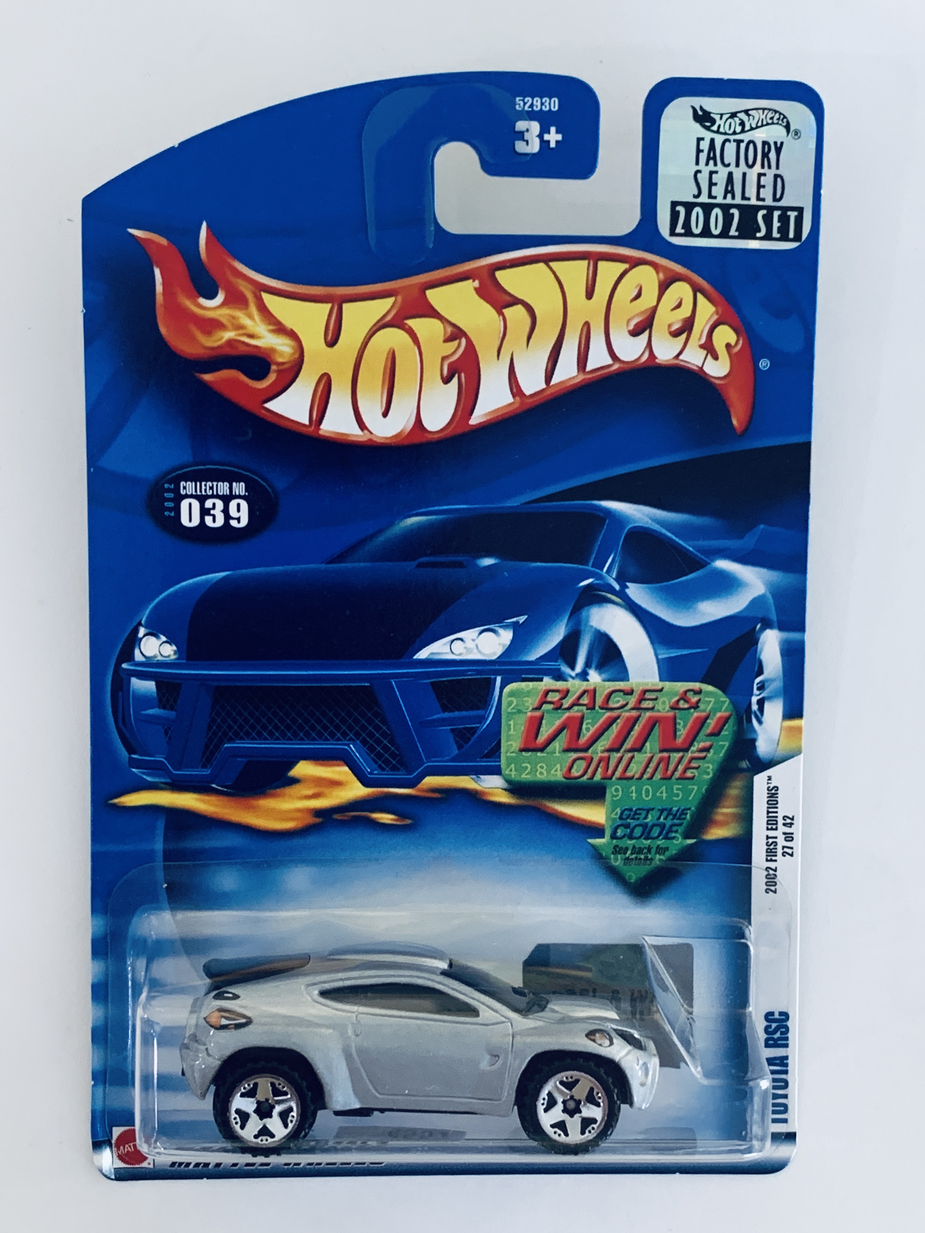 Hot Wheels 2002 Factory Set #039 Toyota RSC