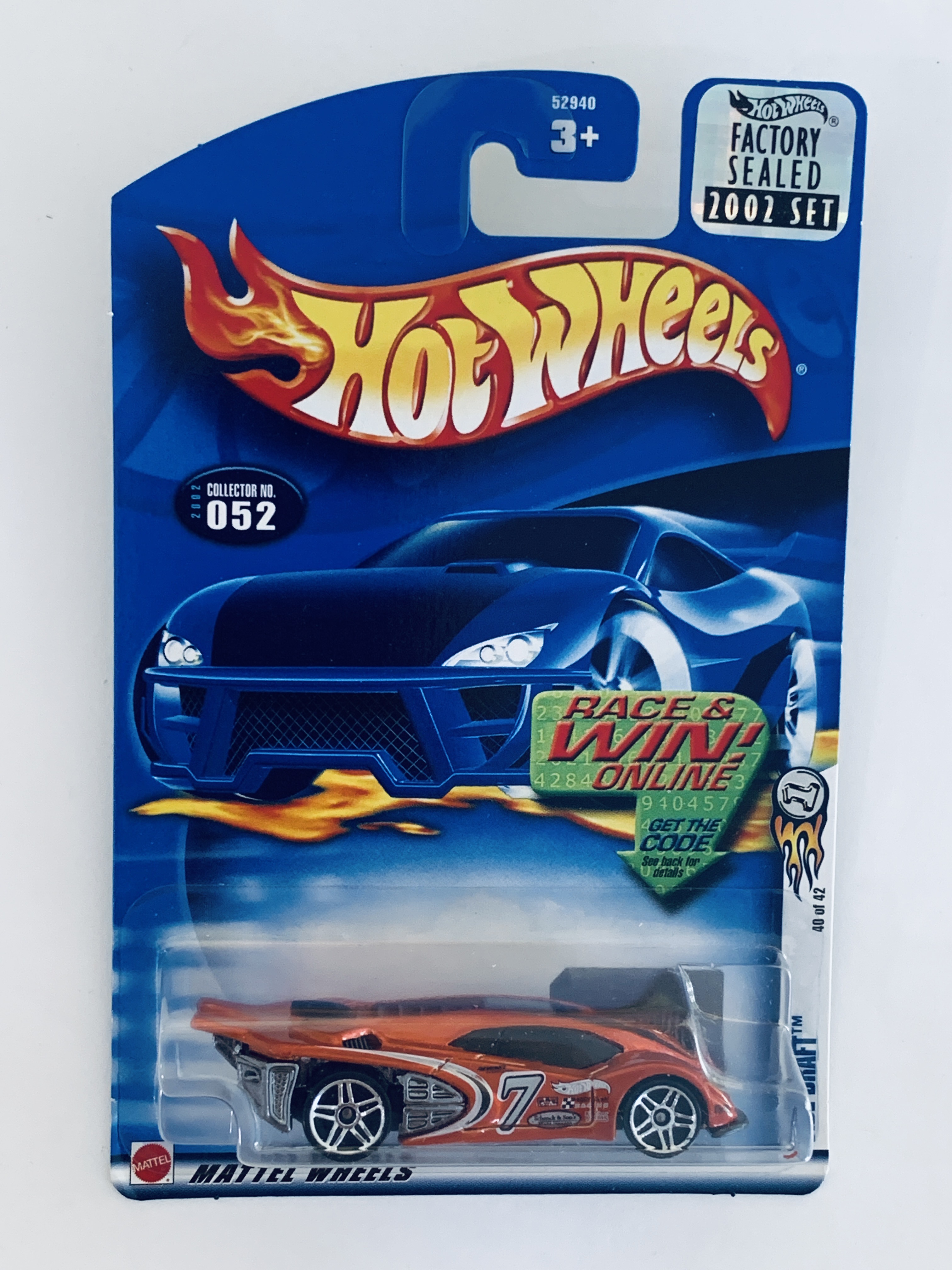 Hot Wheels 2002 Factory Set 052 Side Draft