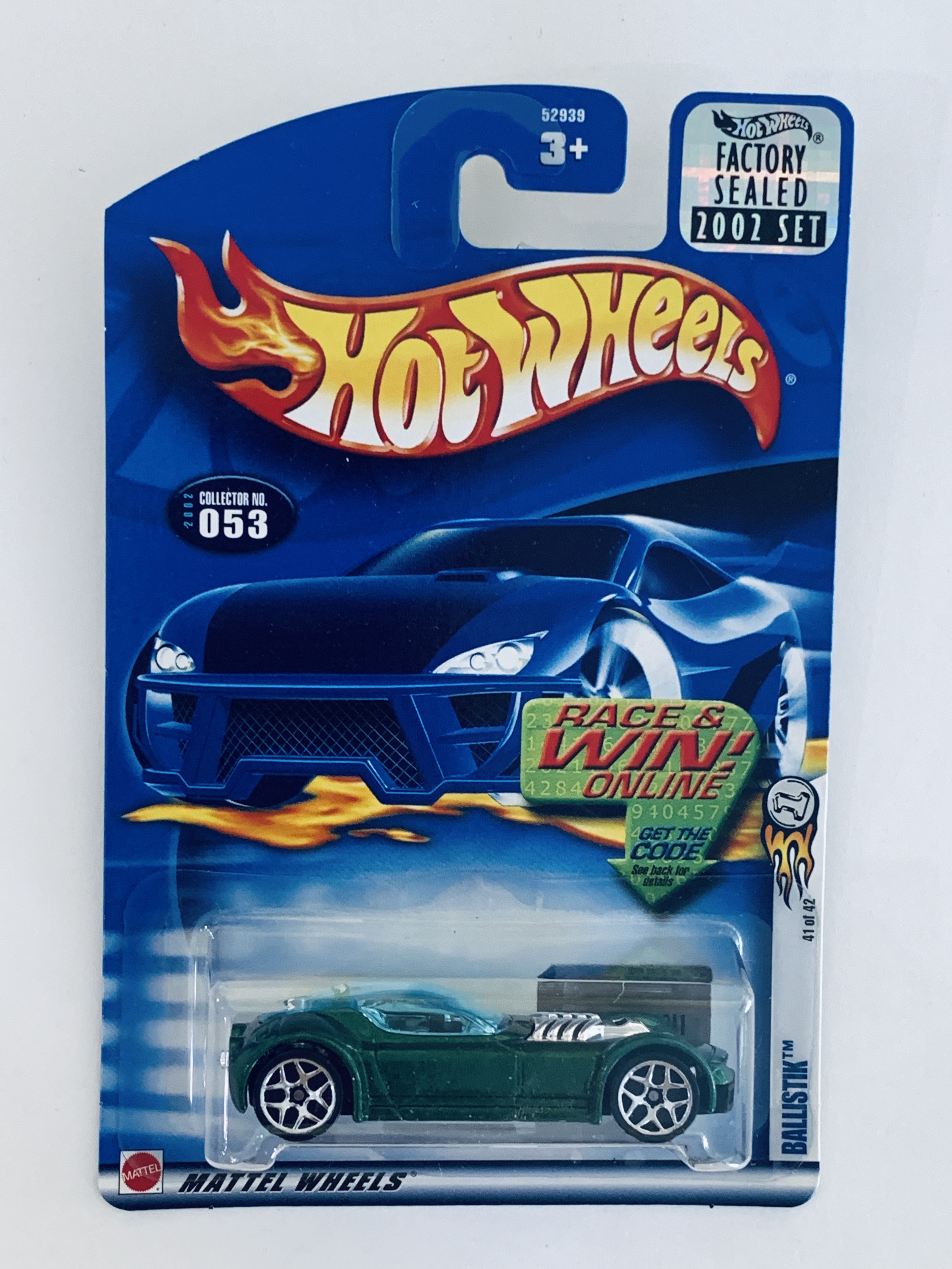 Hot Wheels 2002 Factory Set #053 Ballistik