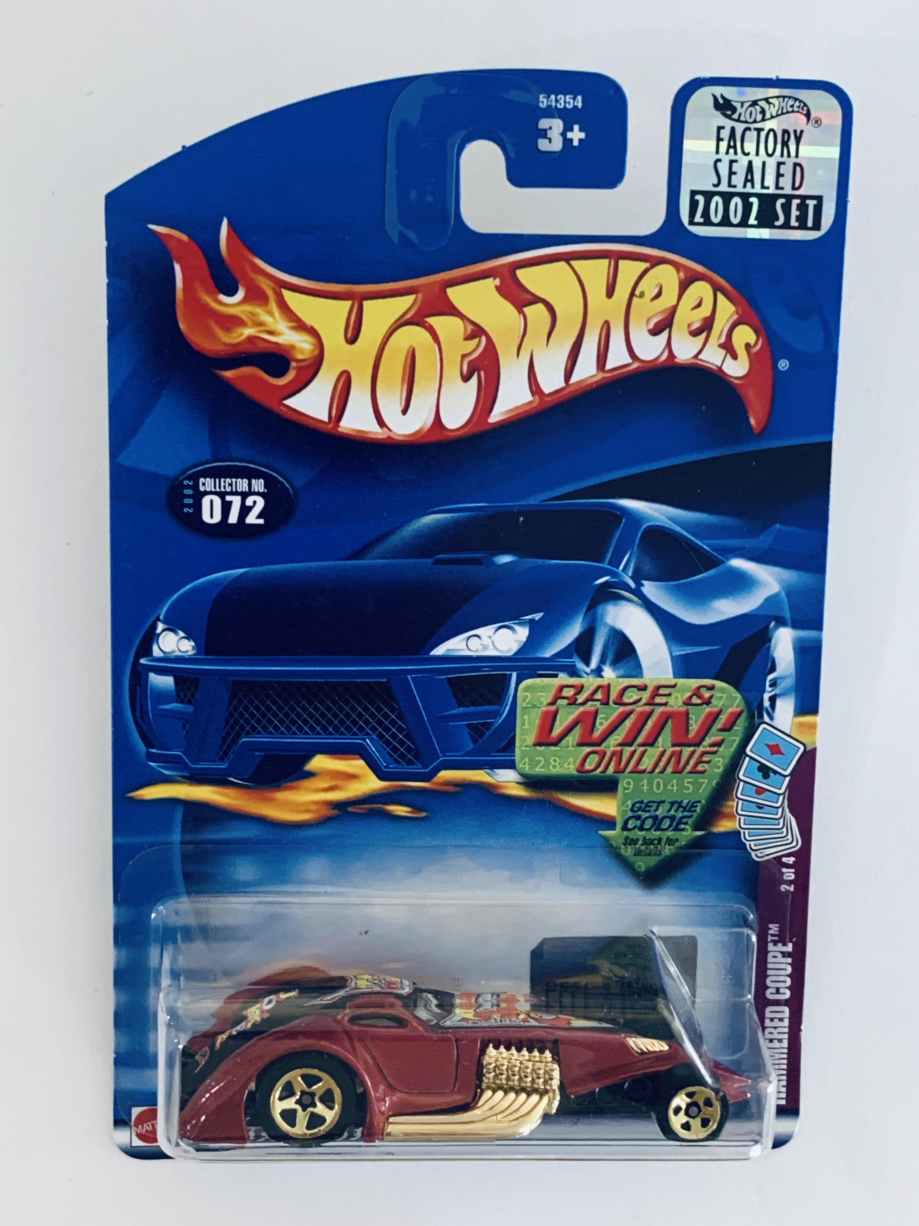 Hot Wheels 2002 Factory Set #072 Hammered Coupe