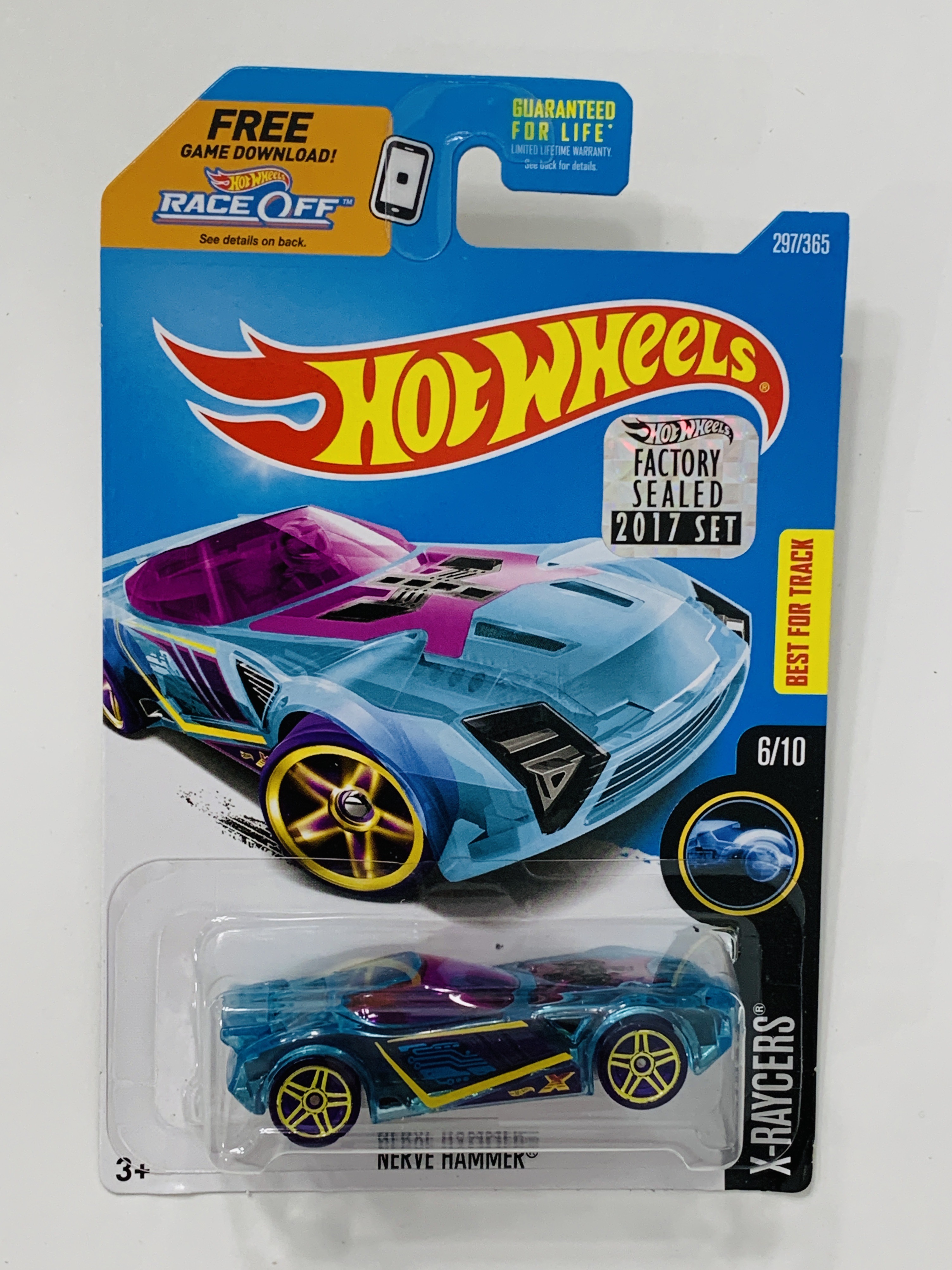 Hot Wheels 2017 Factory Set #297 Nerve Hammer