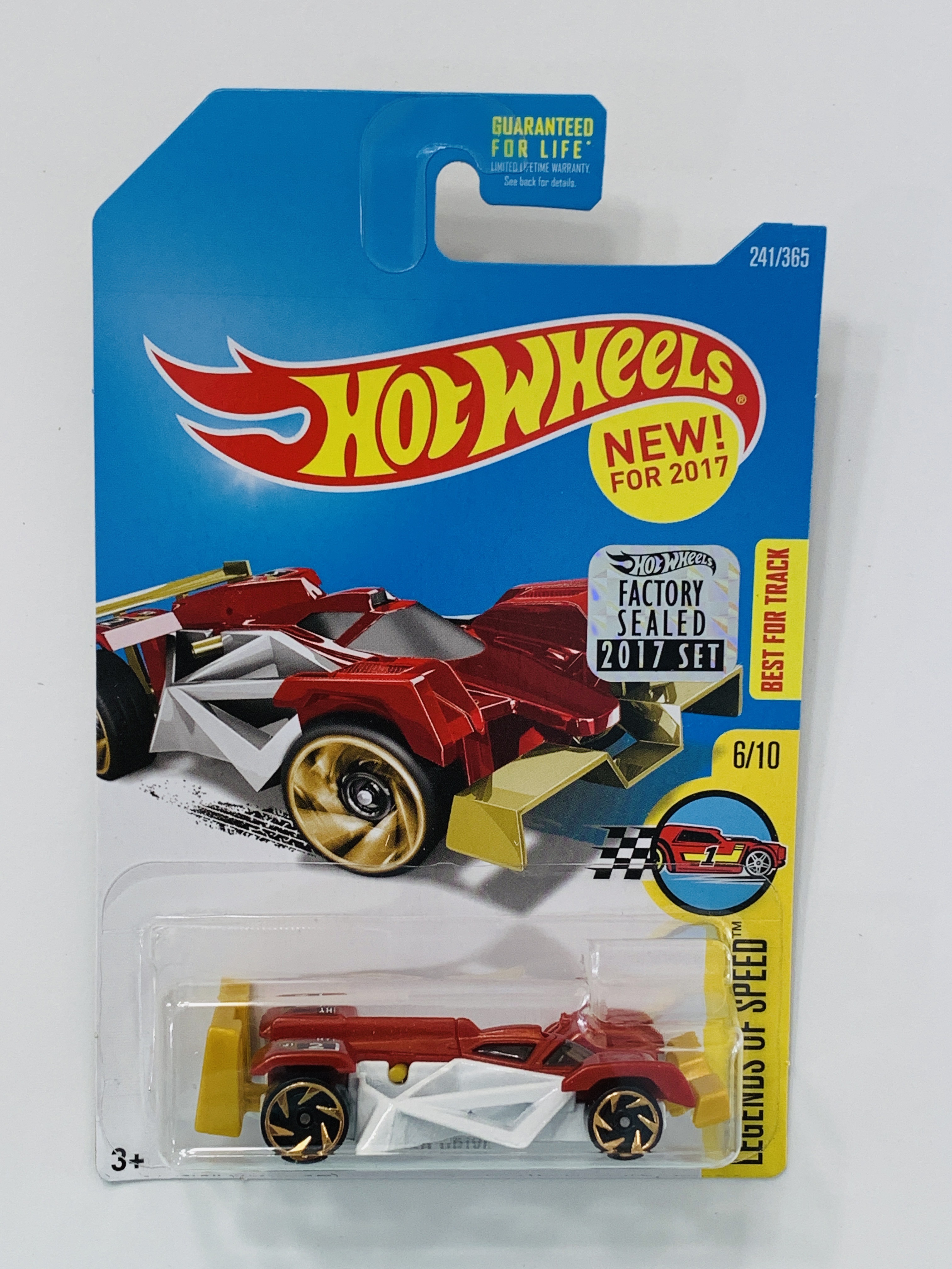 Hot Wheels 2017 Factory Set #241 Flash Drive - Red