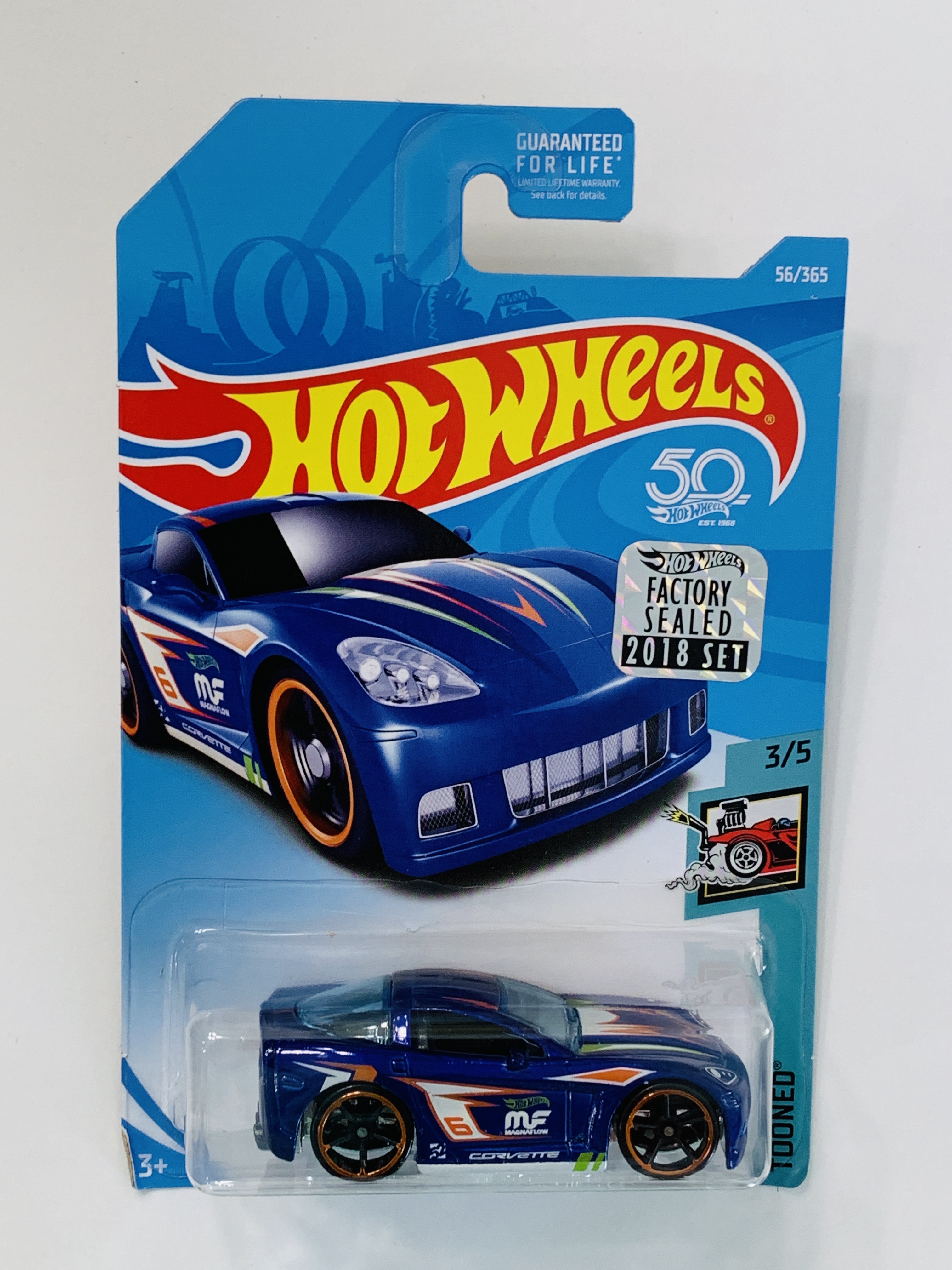 Hot Wheels 2018 Factory Set #56 C6 Corvette