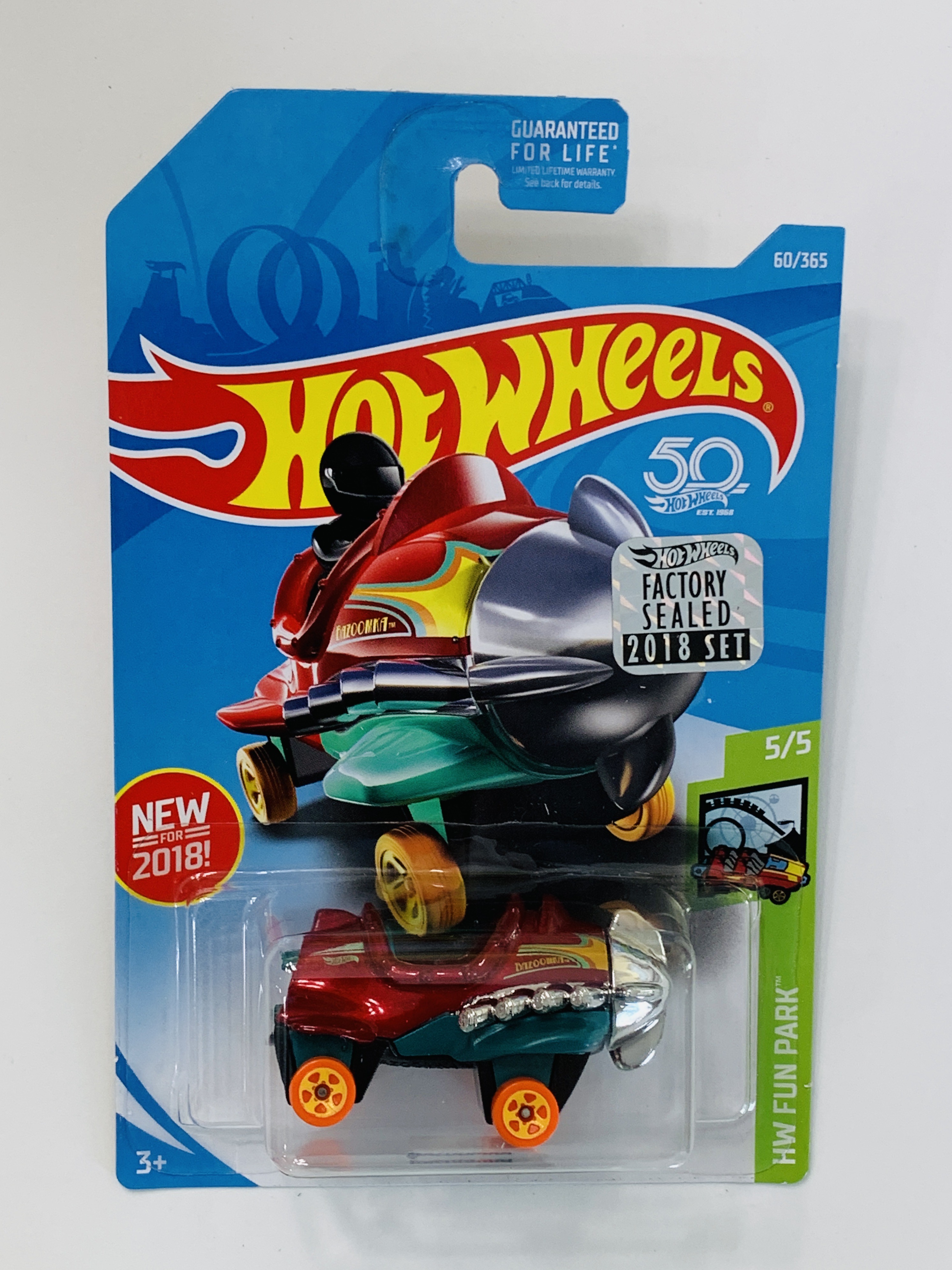 Hot Wheels 2018 Factory Set #60 Bazoomka - Red